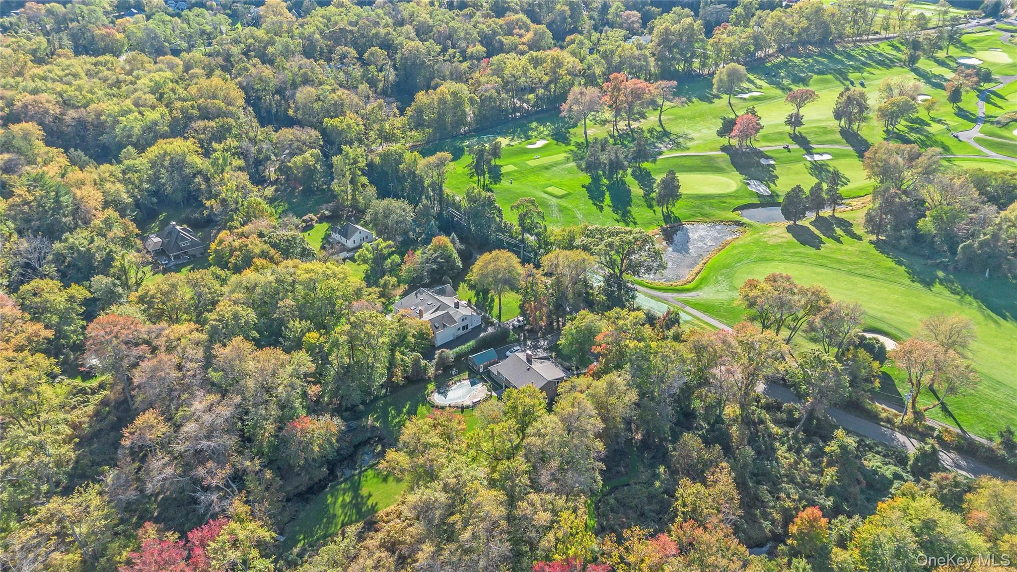 View of the proximity of the golf course to 26 Fresh Pond. View of the proximity of the golf course to 26 Fresh Pond.