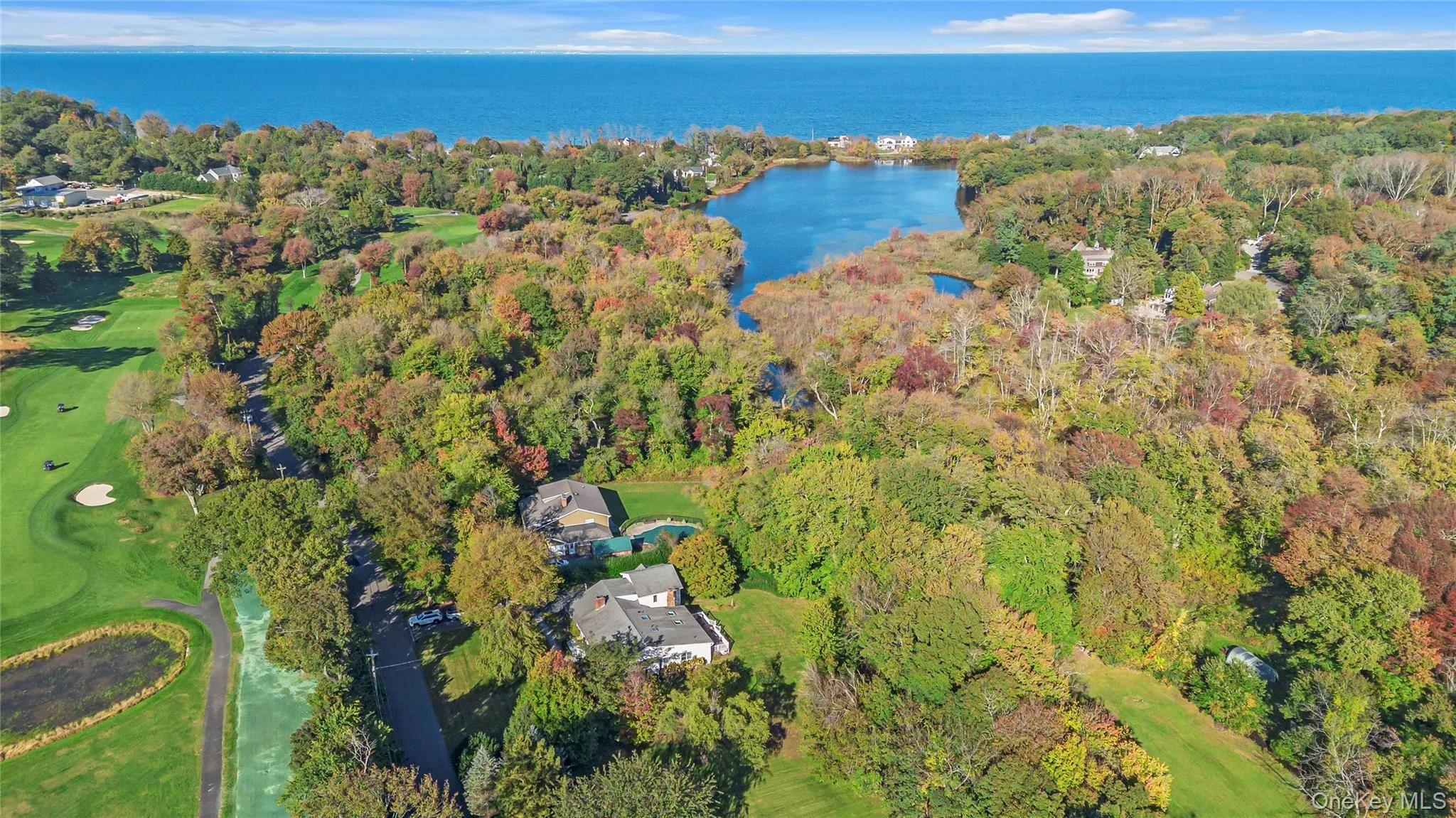 Fresh Pond - Long Island Sound -Golf Course Views Fresh Pond - Long Island Sound -Golf Course Views