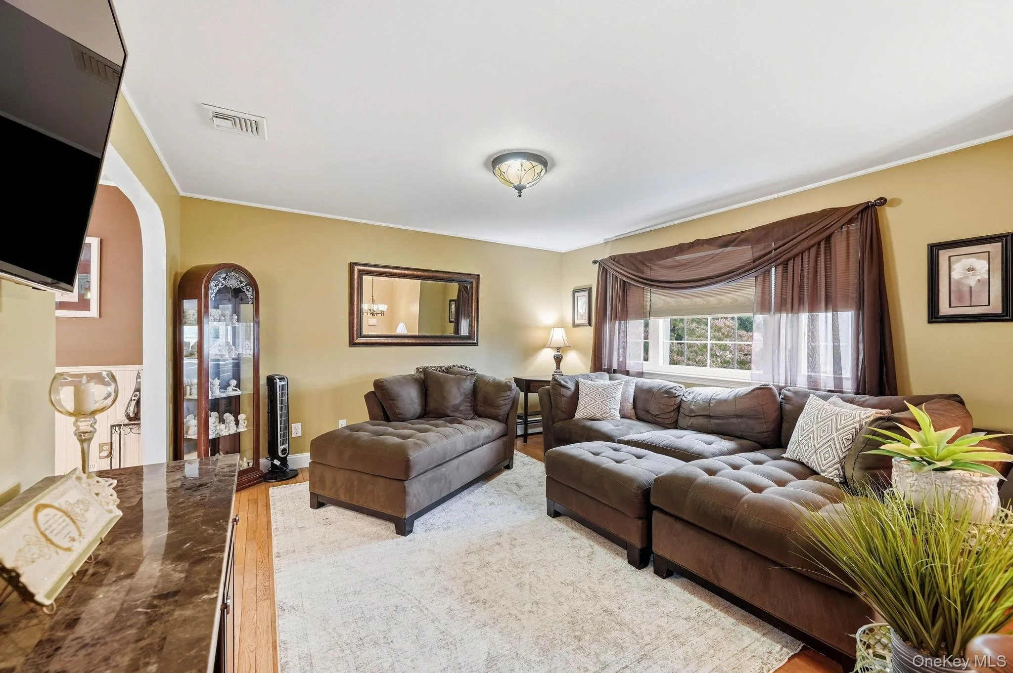 A bright, comfortable living space designed for everyday living and entertaining. A bright, comfortable living space designed for everyday living and entertaining.