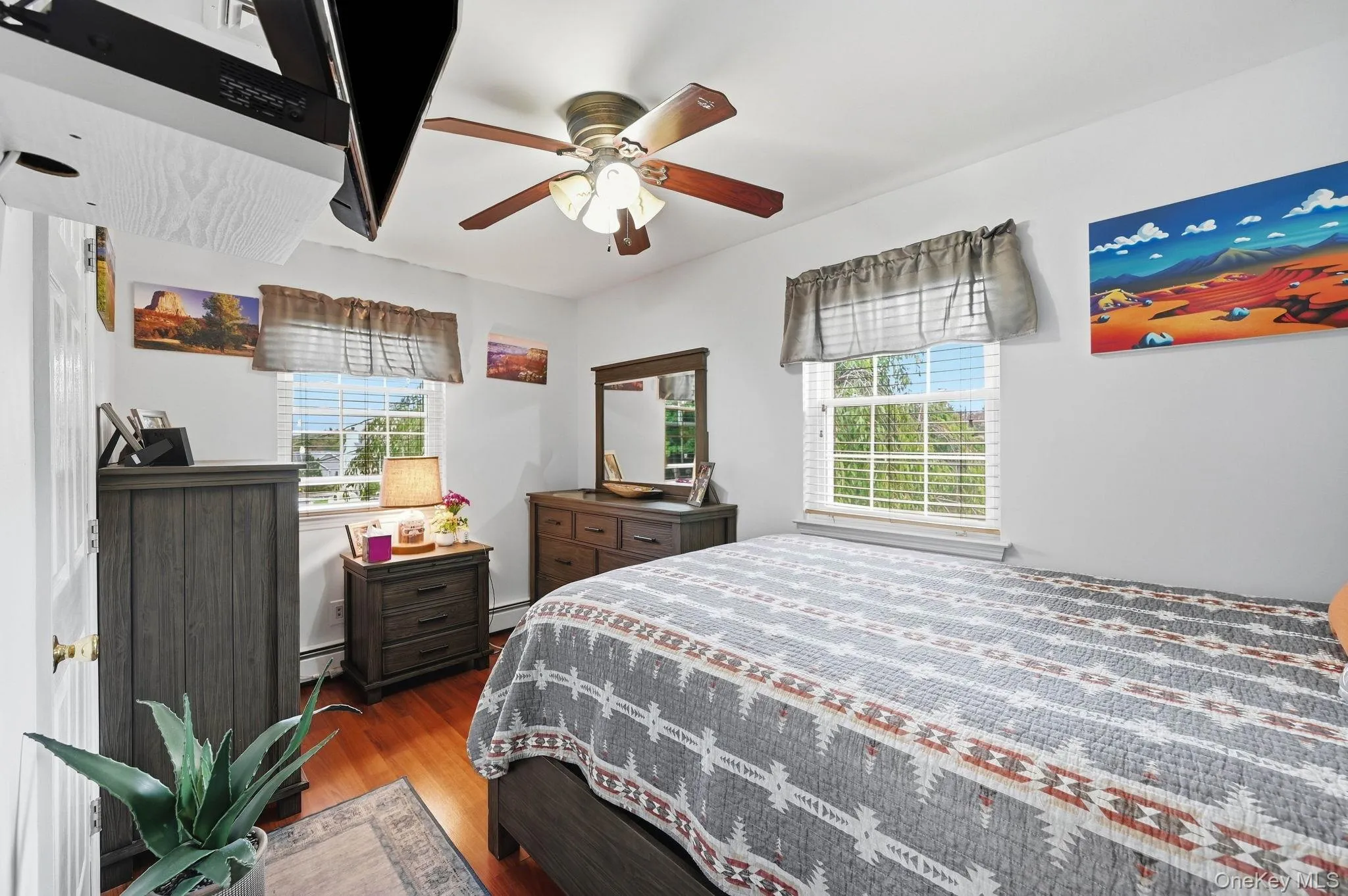 The third bedroom adds valuable flexibility for household members, guests or work-from-home needs. The third bedroom adds valuable flexibility for household members, guests or work-from-home needs.