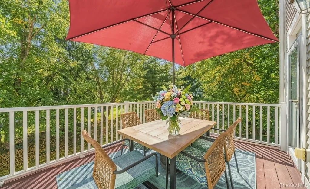 The deck off of the main floor living room has the same view. The deck off of the main floor living room has the same view.