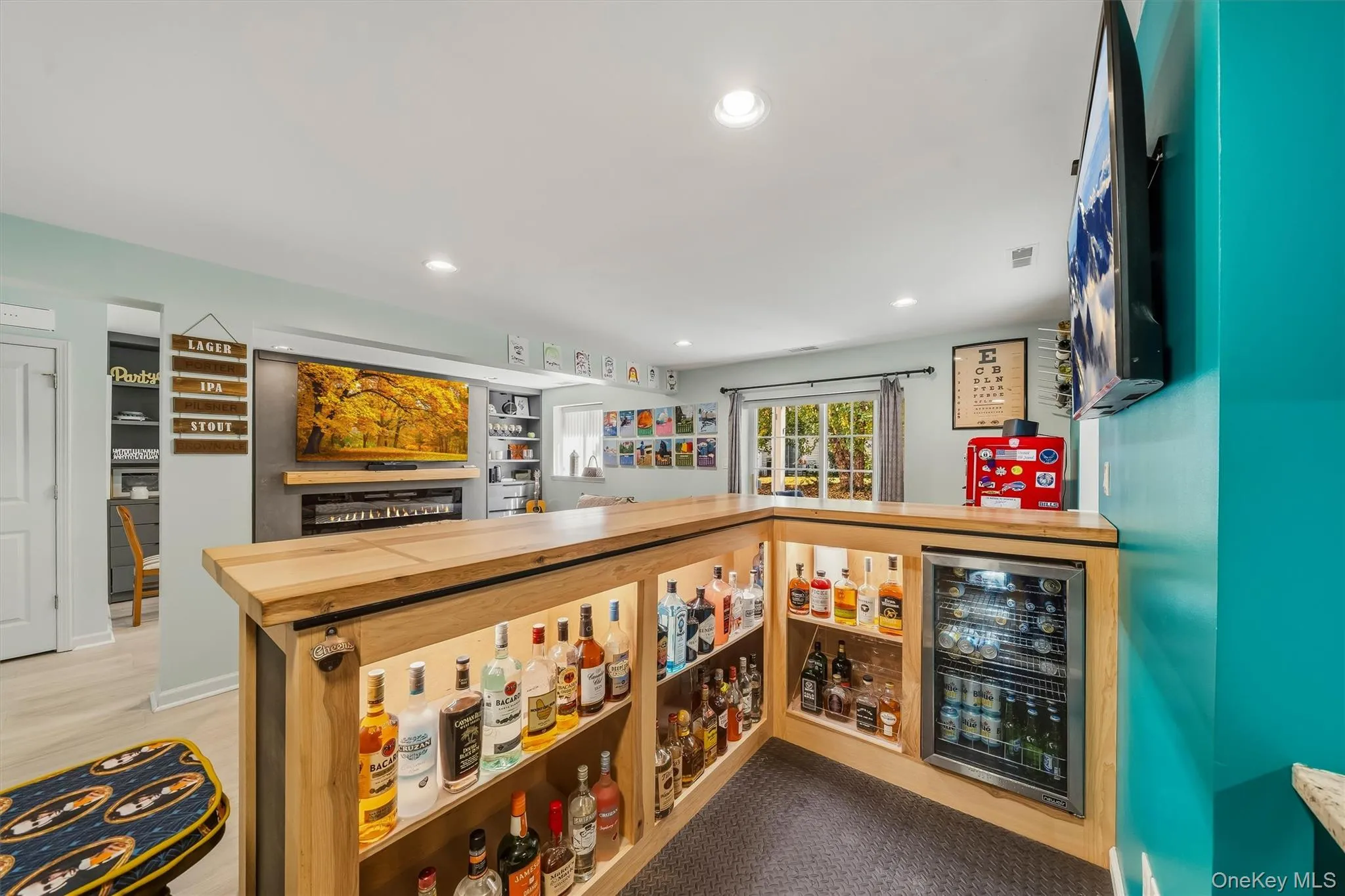 Custom built for convenience with two tiered shelving. Custom built for convenience with two tiered shelving.