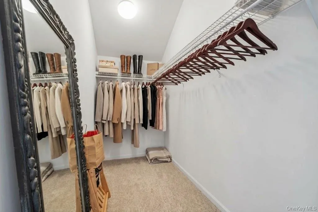 A deep walk in closet in the guest bedroom is just one of the luxurys this home has. A deep walk in closet in the guest bedroom is just one of the luxurys this home has.