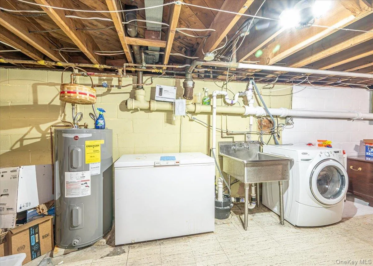 Laundry in Basement Laundry in Basement
