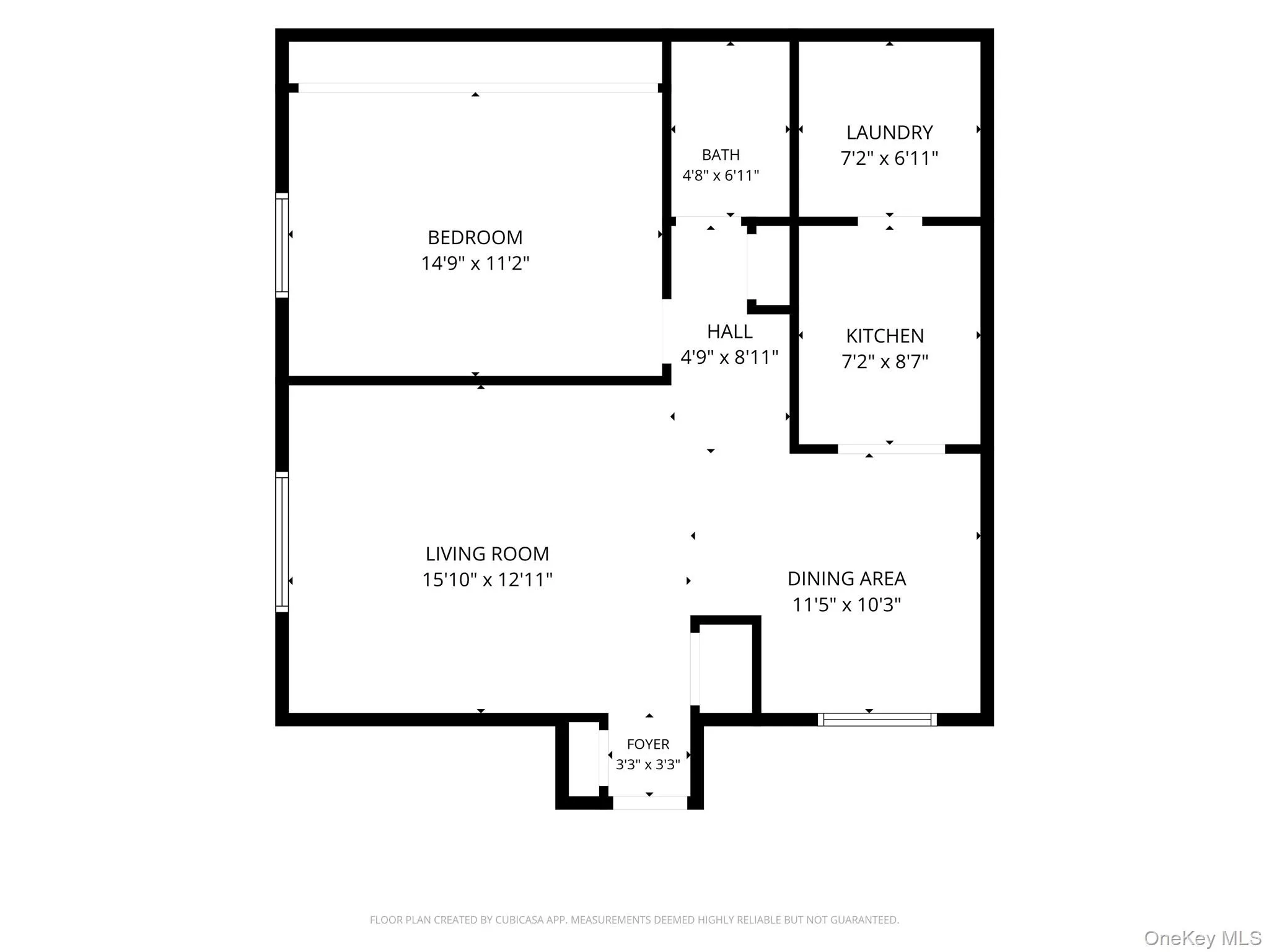 Cubi Casa Scan - dimensions are approximate Cubi Casa Scan - dimensions are approximate