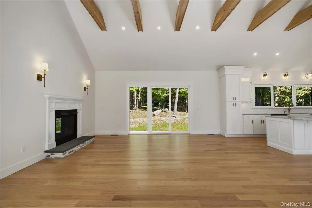 additional view of family room with sliding doors leading to outside additional view of family room with sliding doors leading to outside