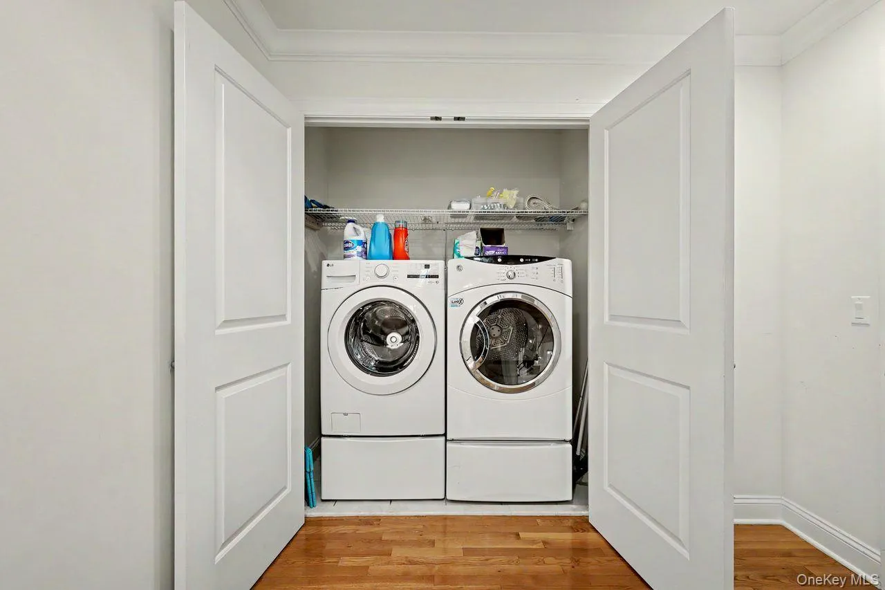 First floor laundry for everyday convenience. First floor laundry for everyday convenience.