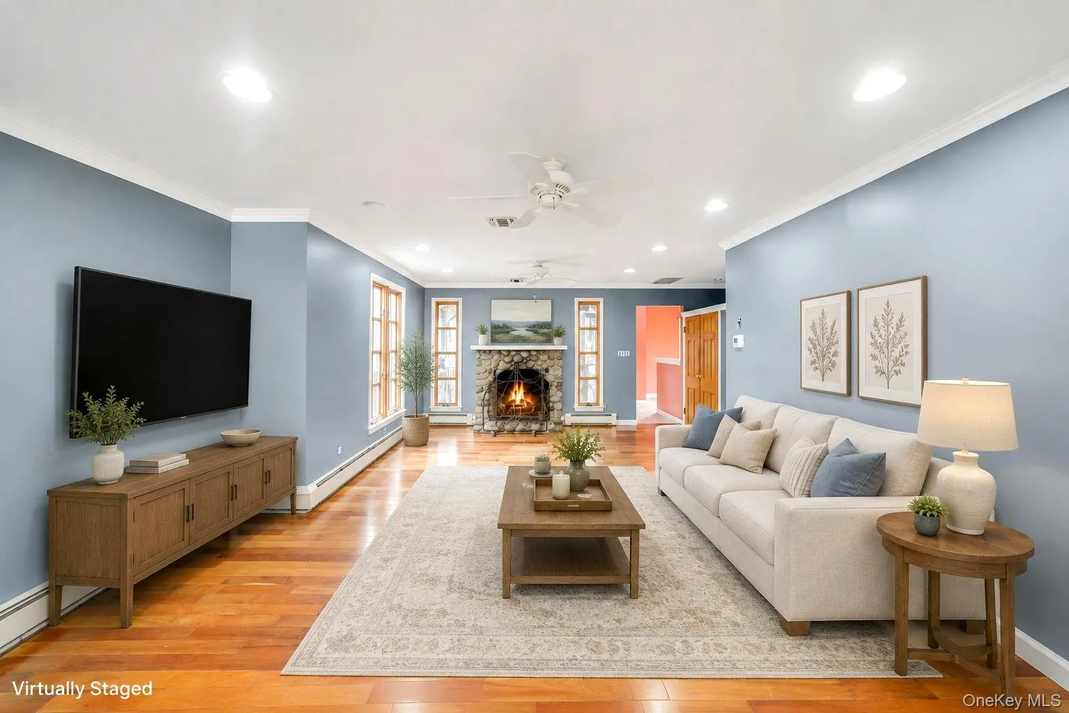 Living Room - Virtually Staged Living Room - Virtually Staged