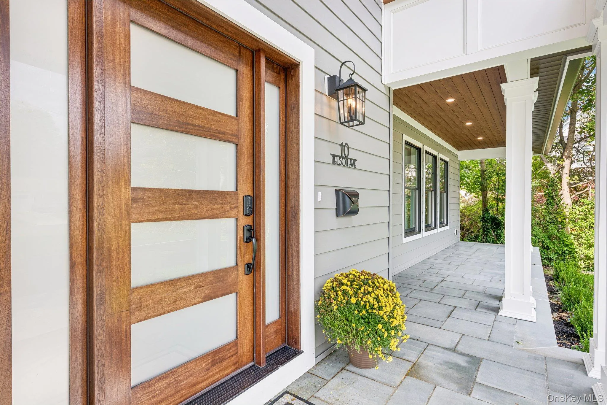 A glass and wood front door opens to a light-filled entry. About 700 feet from this door, a latte waits for you at CoHo Coffee House inside the Bayport-Blue Point Public Library on Middle Road. A glass and wood front door opens to a light-filled entry. About 700 feet from this door, a latte waits for you at CoHo Coffee House inside the Bayport-Blue Point Public Library on Middle Road.