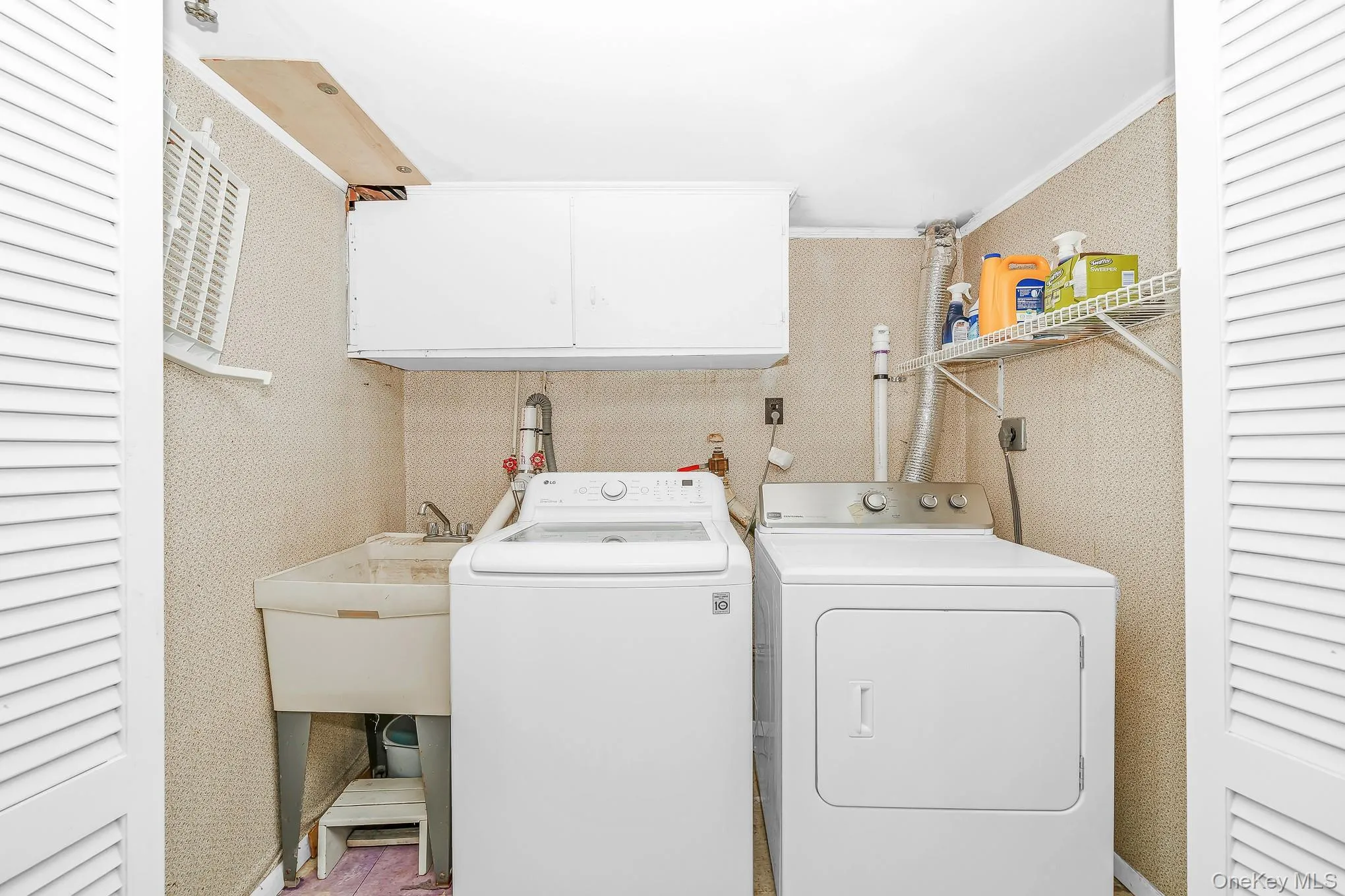 Washer and Dryer in basement Washer and Dryer in basement