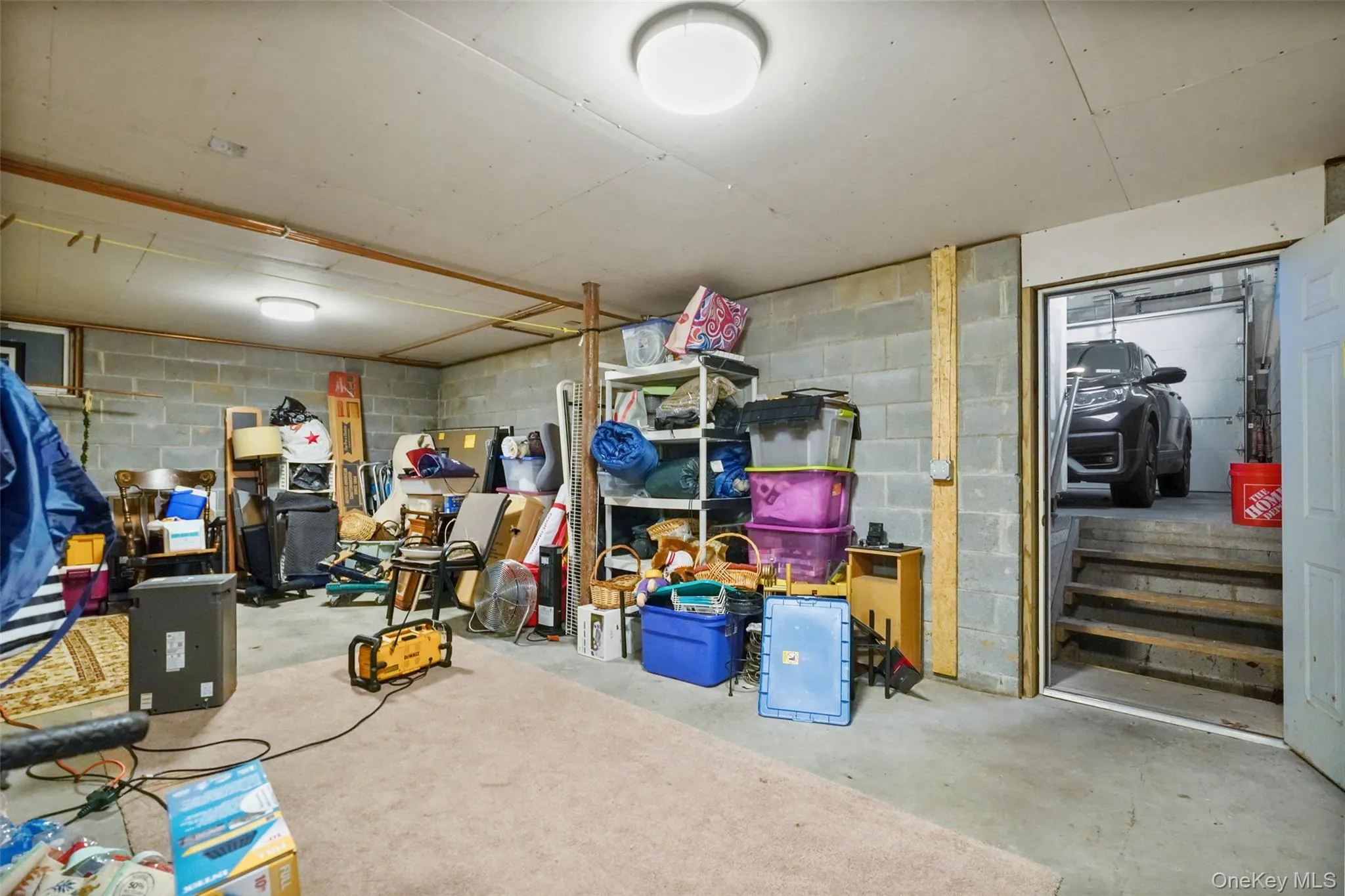 Direct access into Garage from Basement Direct access into Garage from Basement