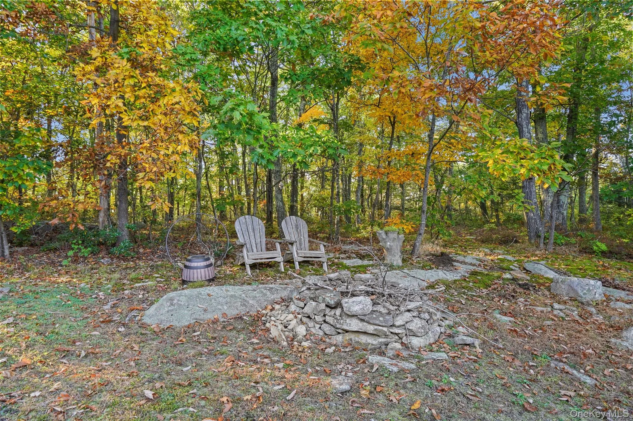 Private Rear Yard with Fire Pit Private Rear Yard with Fire Pit