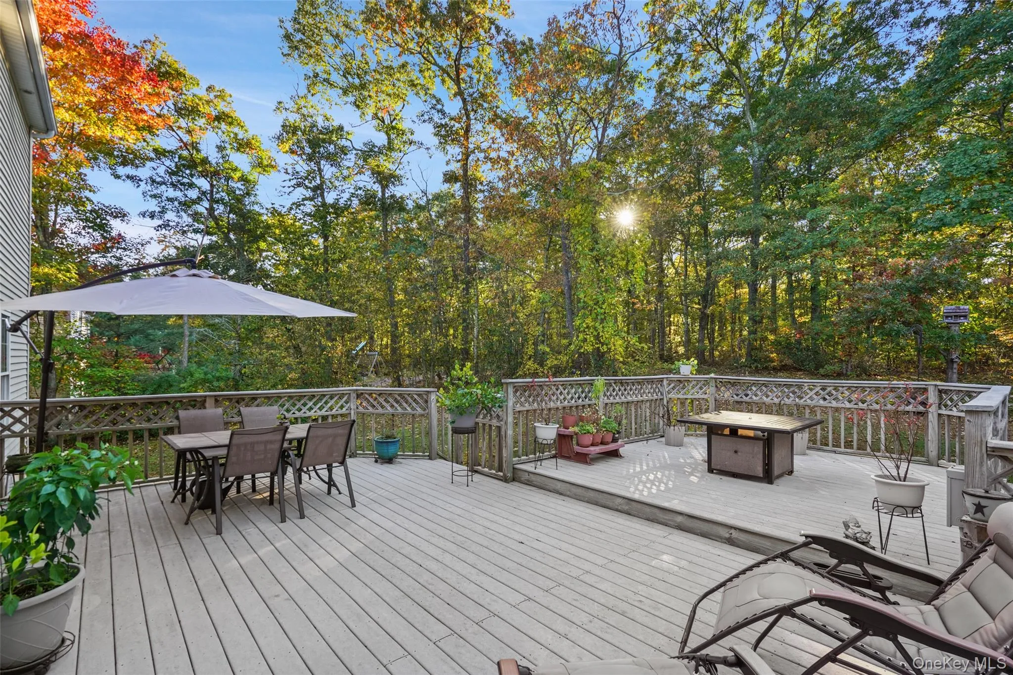 Private Rear Yard with Fire Pit Private Rear Yard with Fire Pit