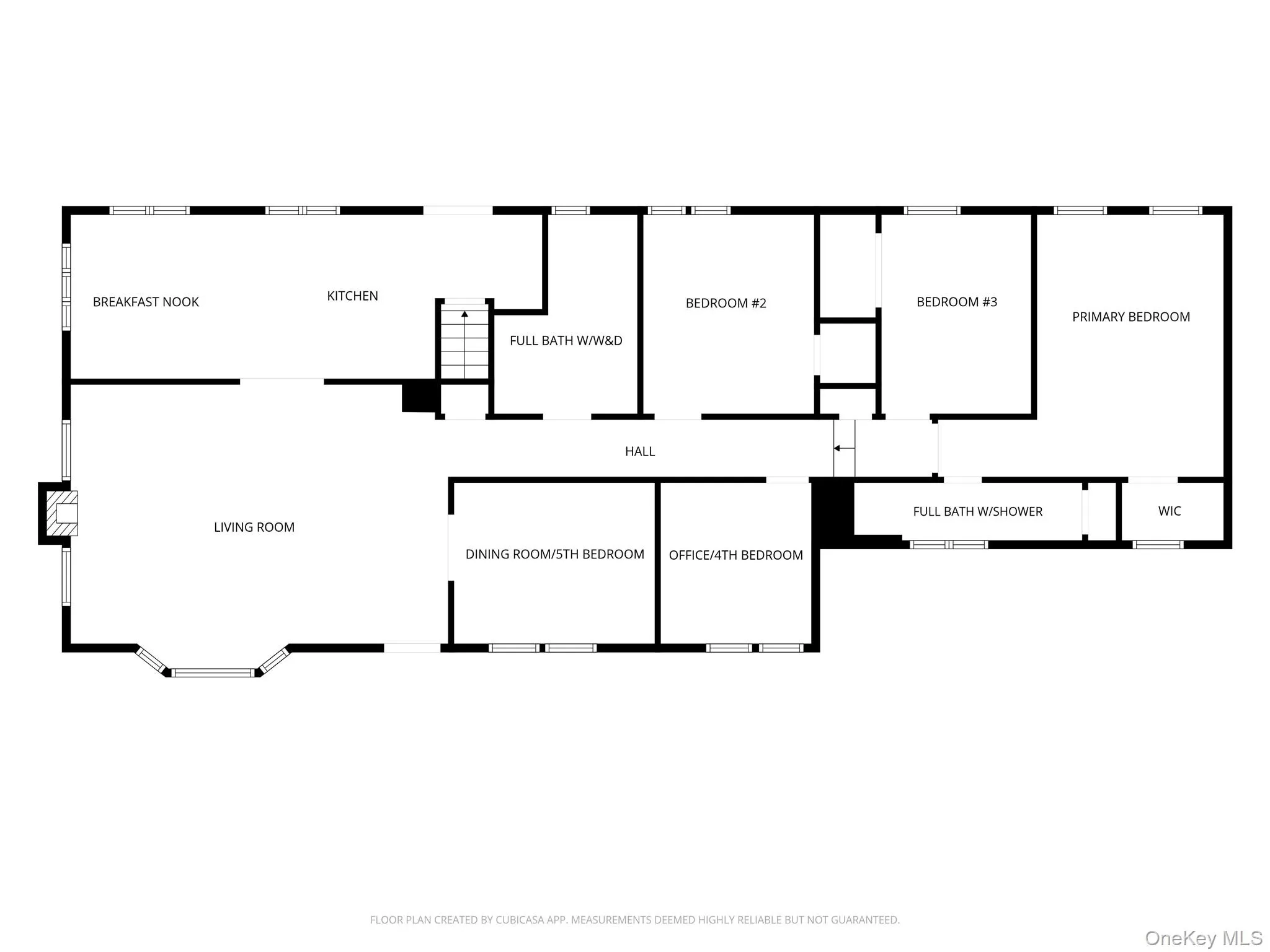 Main level floor plan. Main level floor plan.