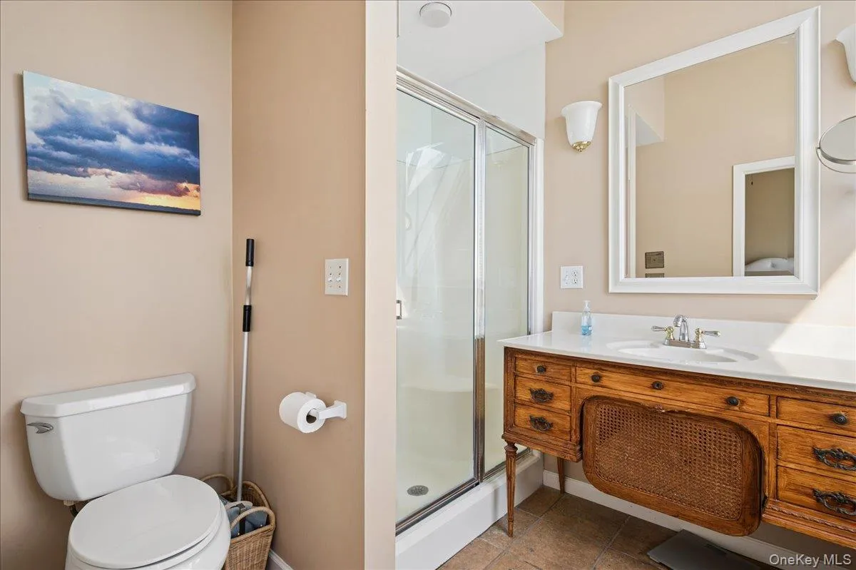 Primary En Suite Bathroom with large shower. Primary En Suite Bathroom with large shower.