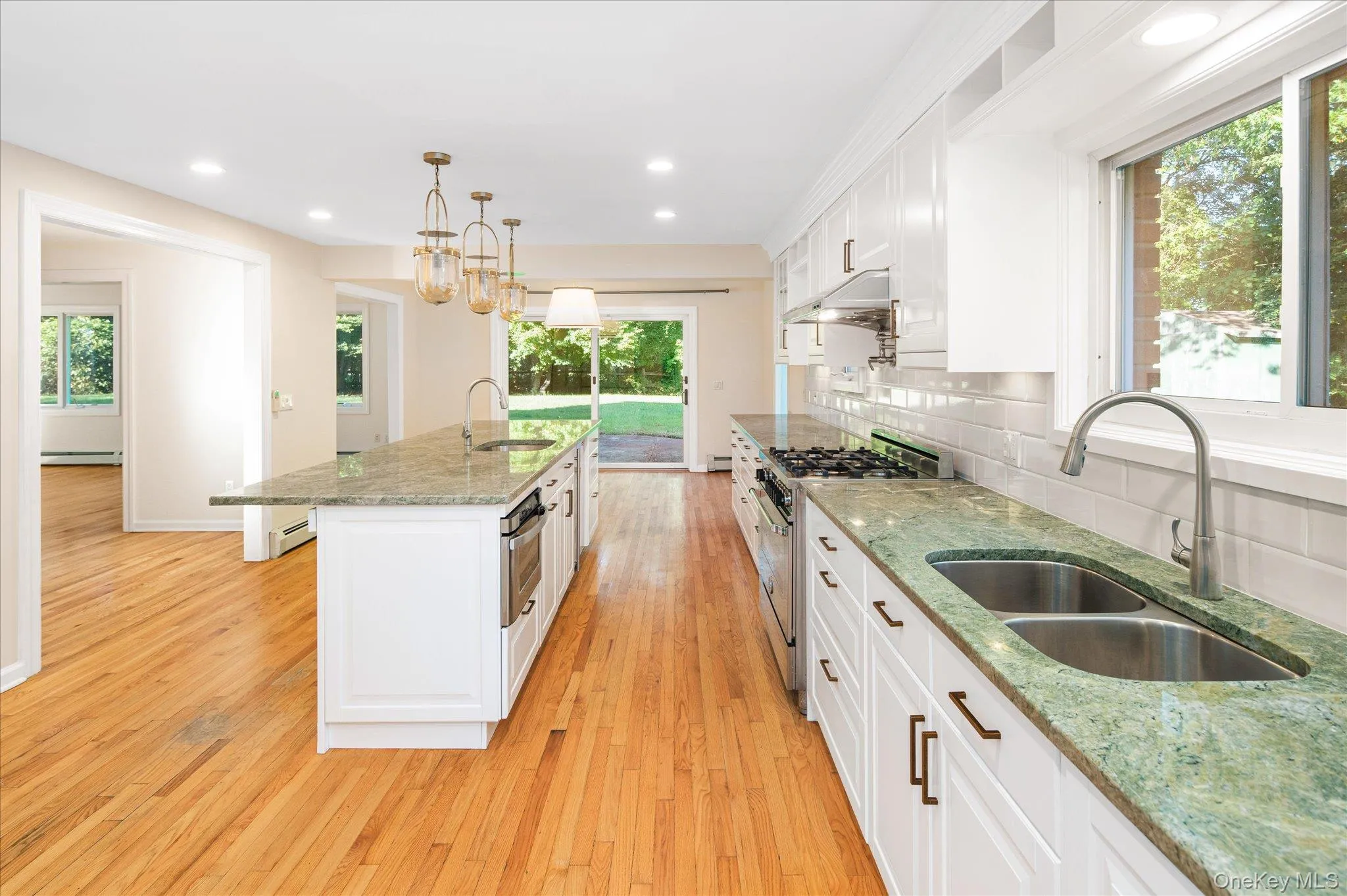 Kitchen with views to backyard Kitchen with views to backyard