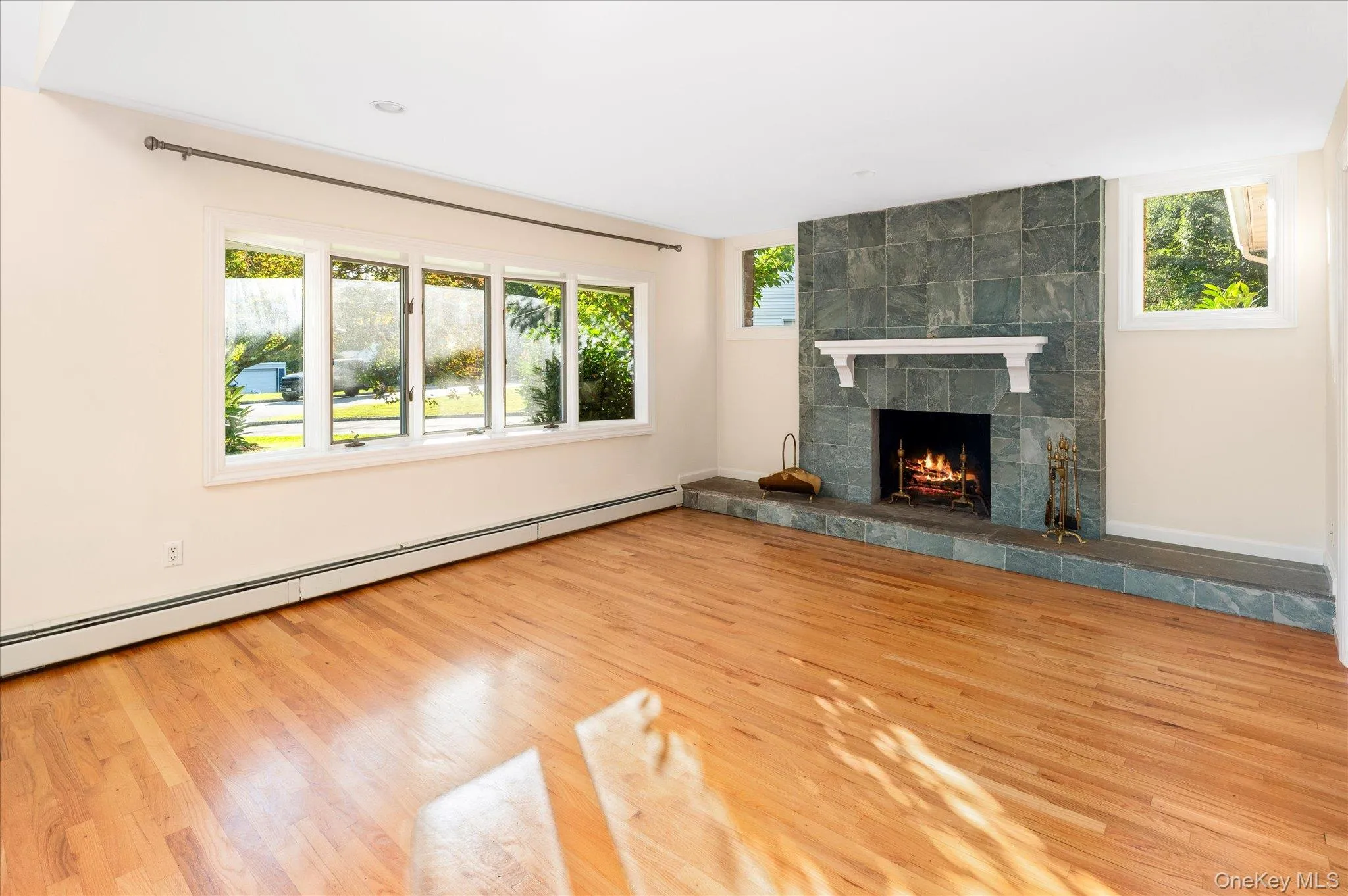 Living room with fireplace Living room with fireplace