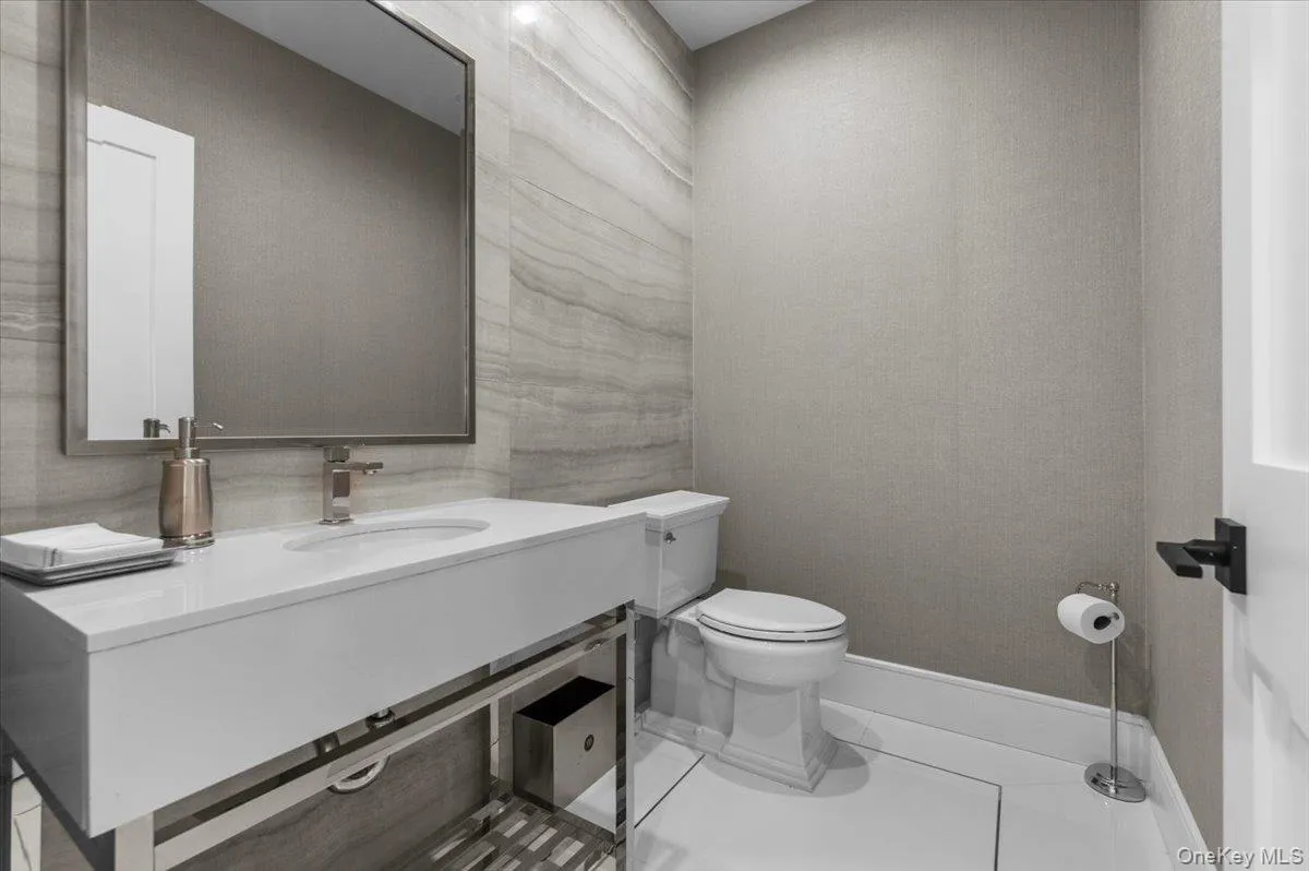 First floor powder room First floor powder room