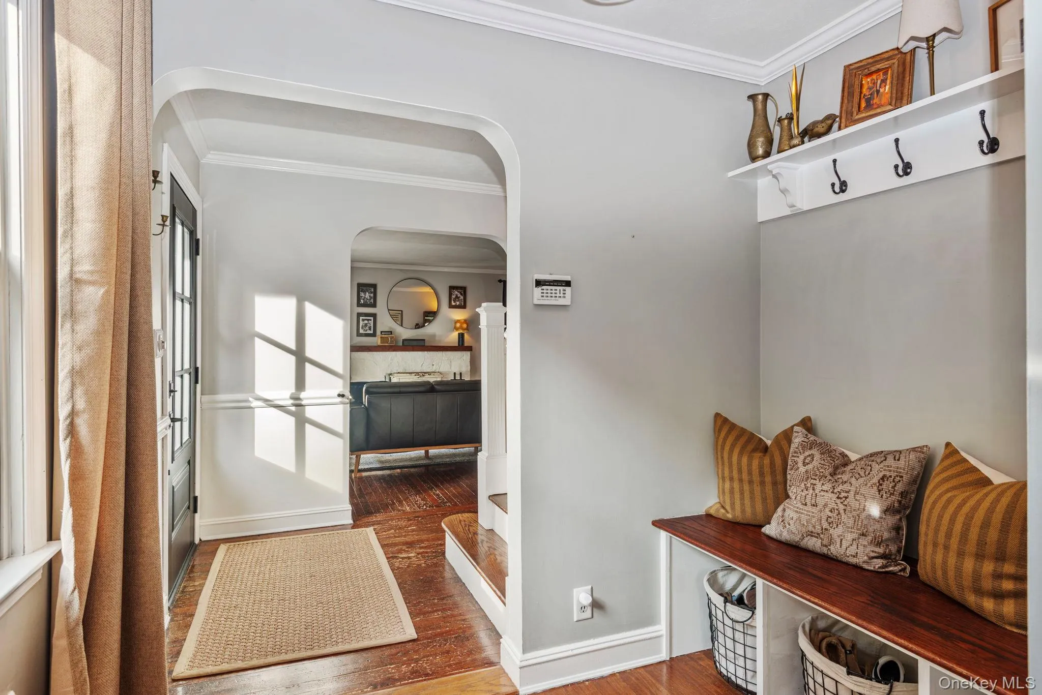 Built-in storage off the front entrance. Built-in storage off the front entrance.