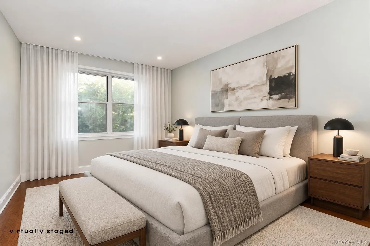 Bedroom Staged Bedroom Staged