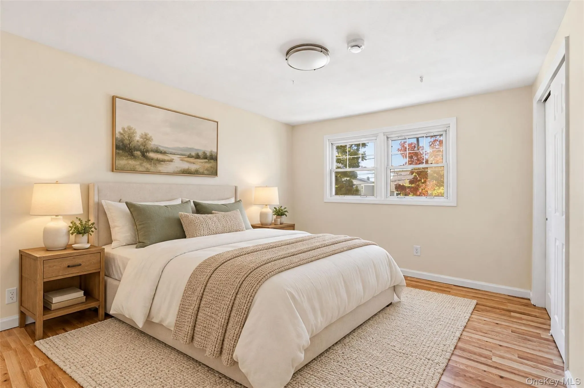 Upper level bedroom (1) with virtual staging Upper level bedroom (1) with virtual staging