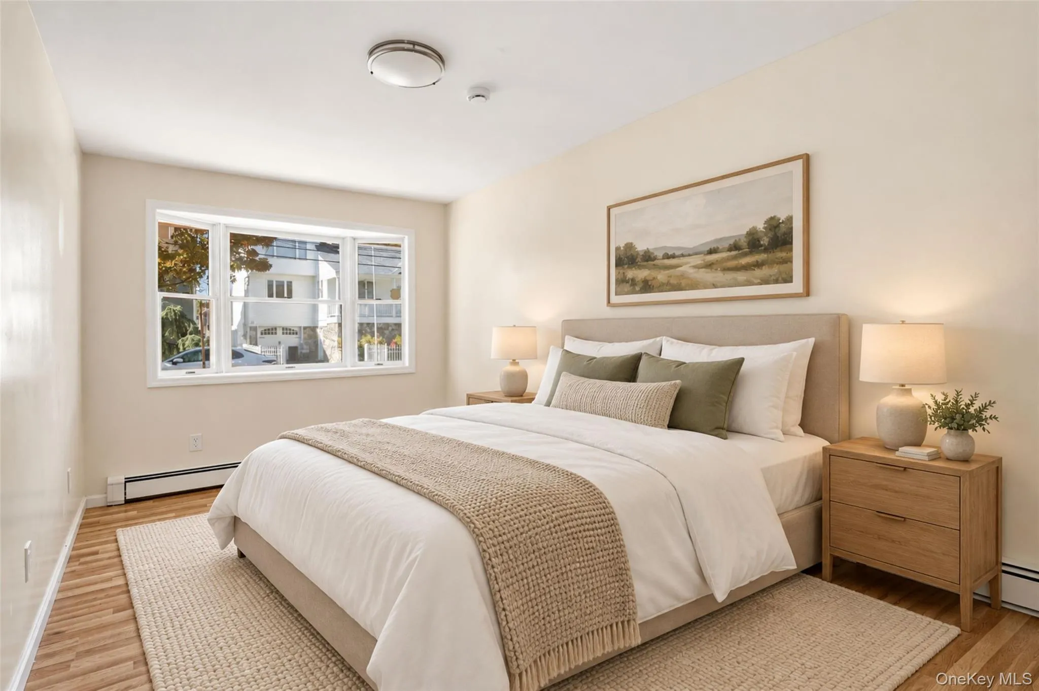 Main level bedroom with virtual staging Main level bedroom with virtual staging