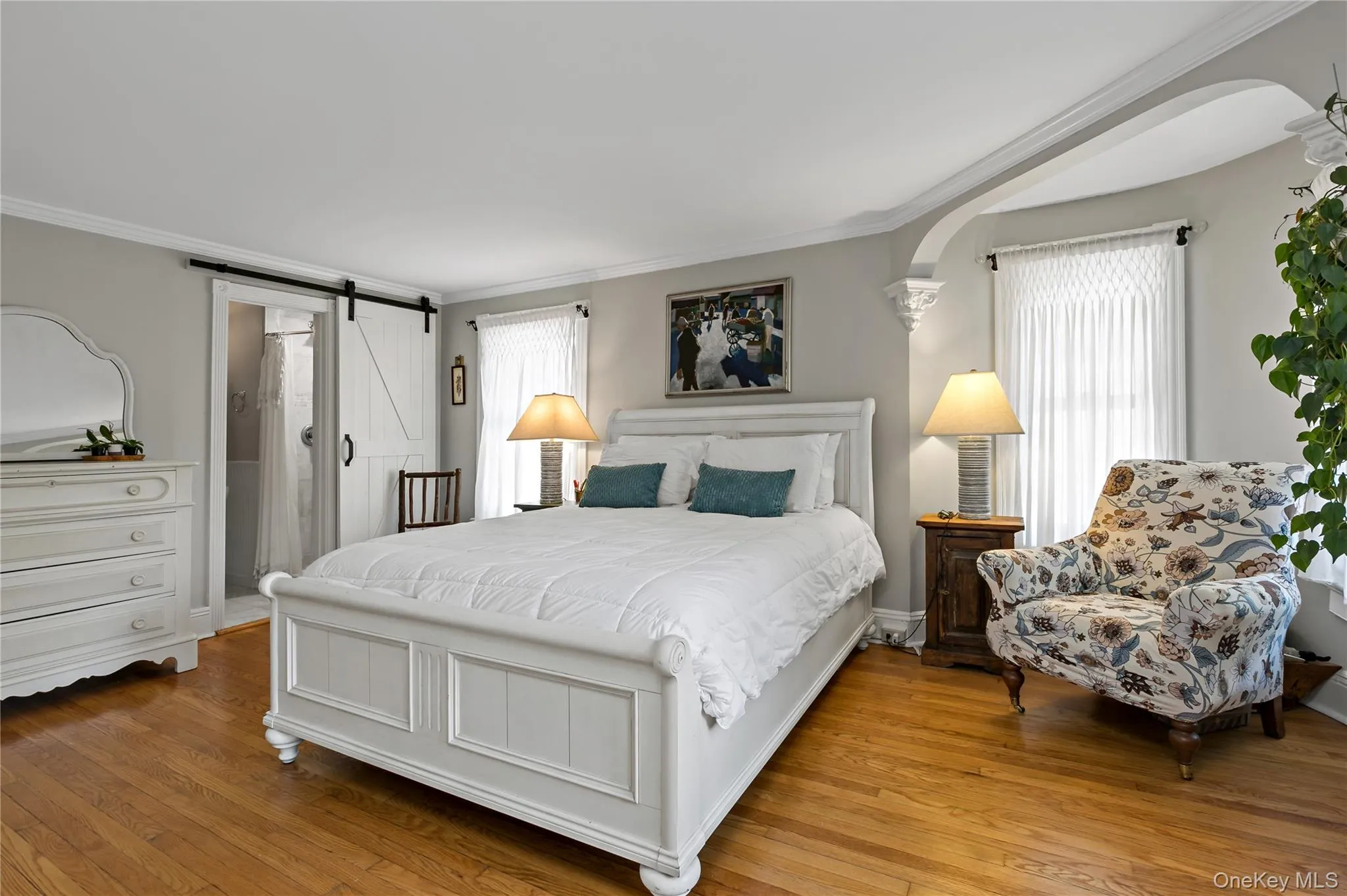 Second of two choices for primary bedroom. Second of two choices for primary bedroom.