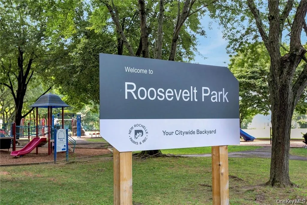 Roosevelt Park in your "backyard". Roosevelt Park in your "backyard".