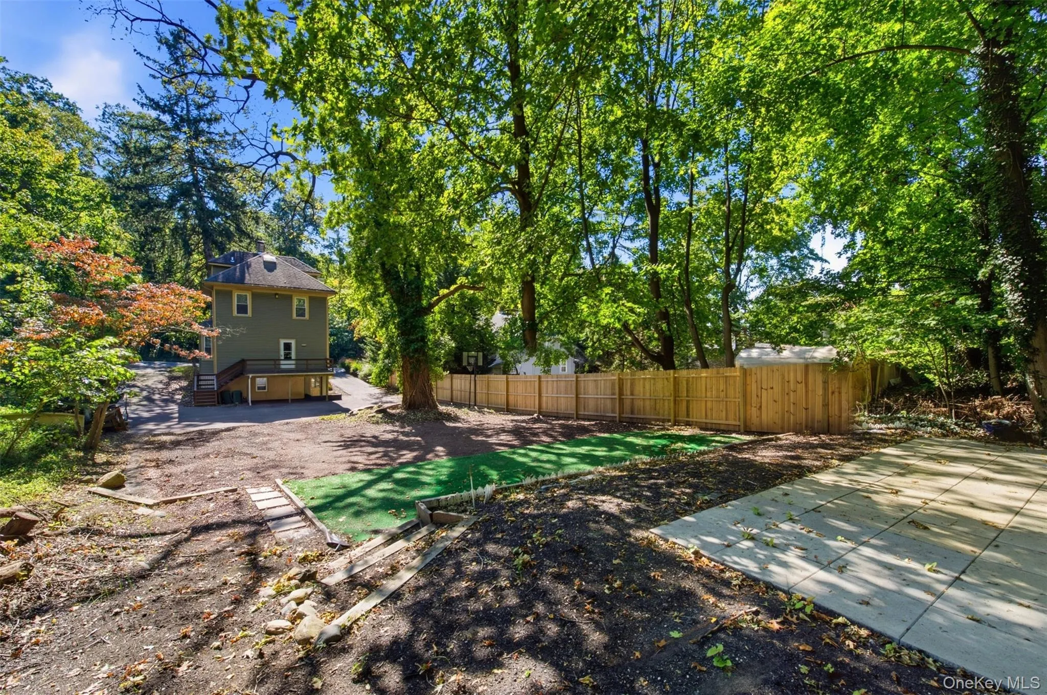 Yard space for relaxation or recreation Yard space for relaxation or recreation