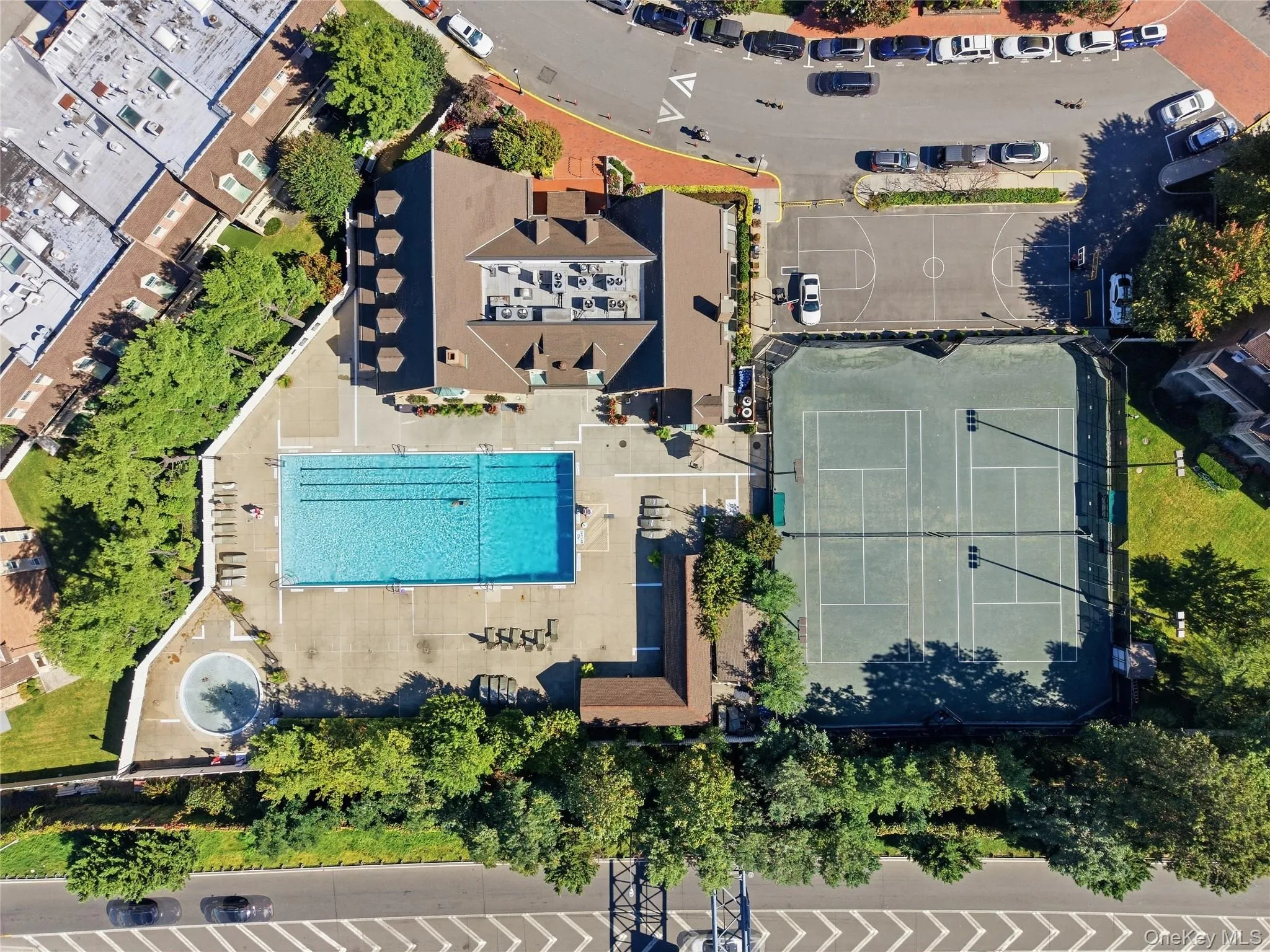 Clubhouse-Pool-Tennis court Clubhouse-Pool-Tennis court