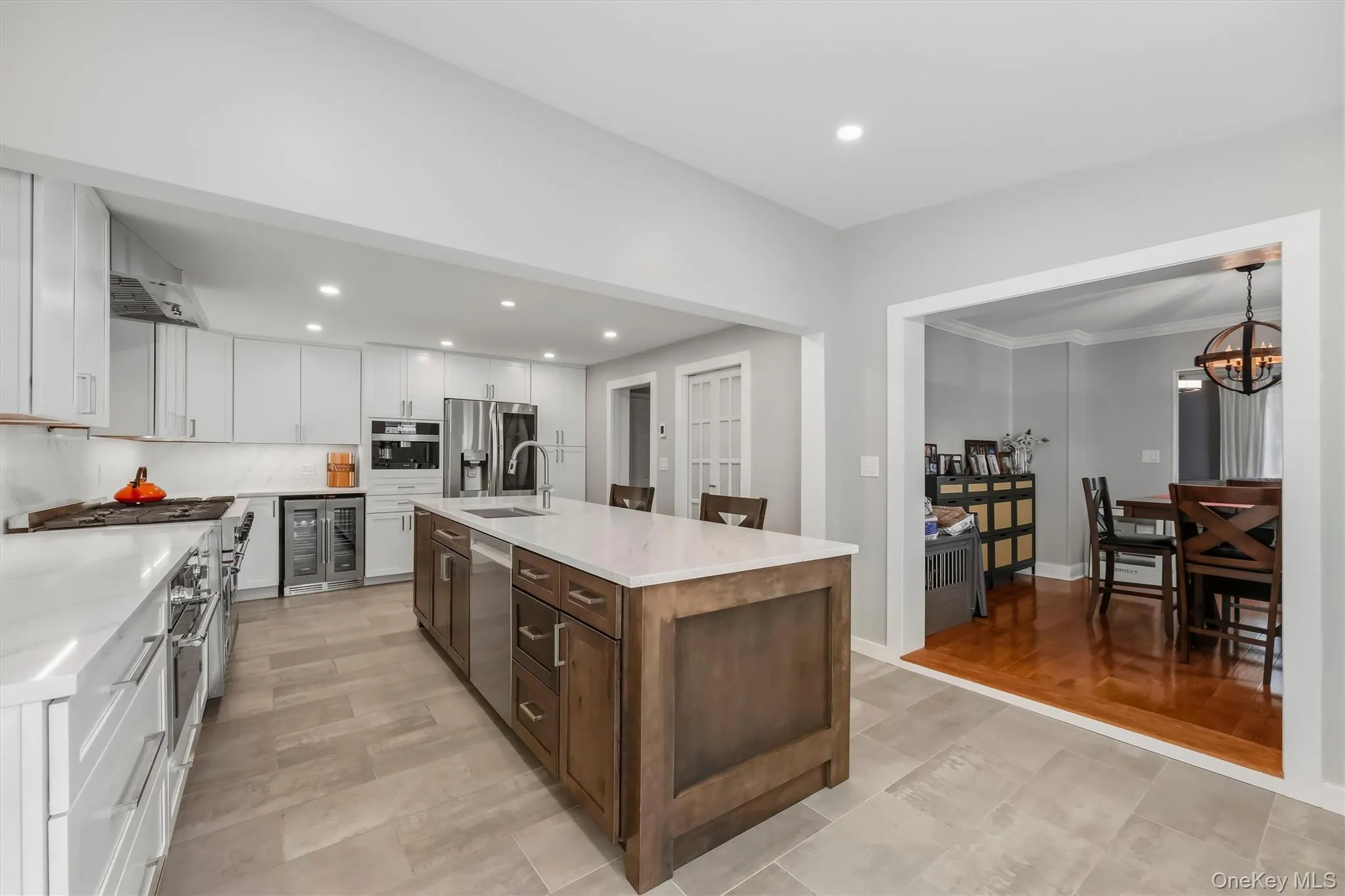 Alternate view of the kitchen workspace highlighting the efficient design and easy access to the main living areas. Alternate view of the kitchen workspace highlighting the efficient design and easy access to the main living areas.