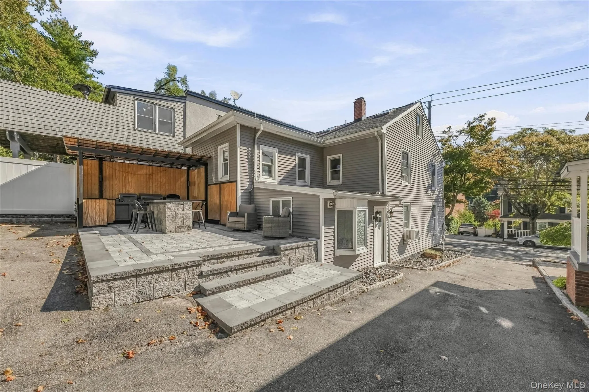 easy to transition between indoor cooking, the yard, and the 2-car garage. easy to transition between indoor cooking, the yard, and the 2-car garage.