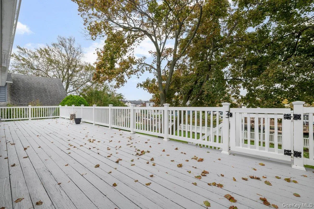 2nd Floor Deck Off Dining Room. 45’x12’ Approximately 2nd Floor Deck Off Dining Room. 45’x12’ Approximately