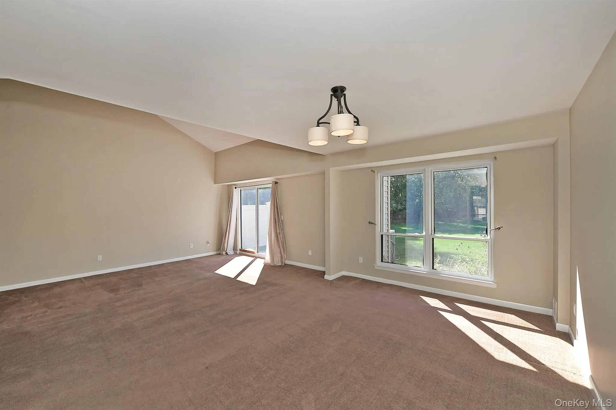 Can easily be used as a dining and living room area. Can easily be used as a dining and living room area.