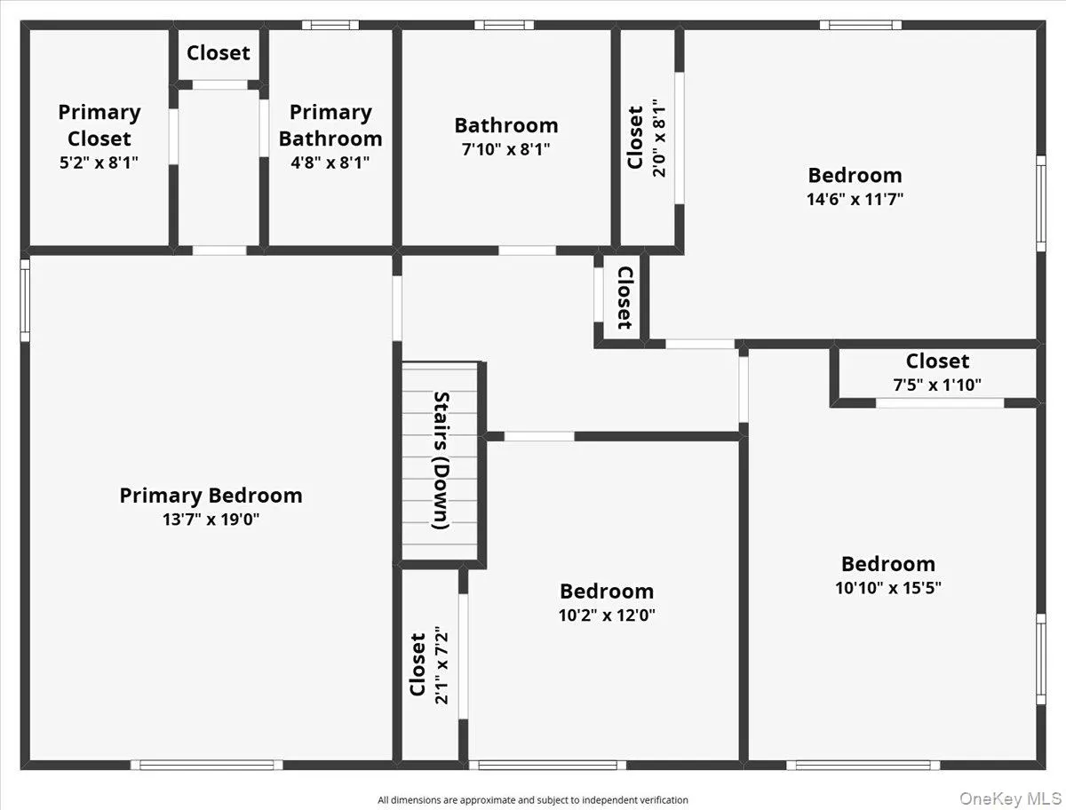 Second floor plan Second floor plan