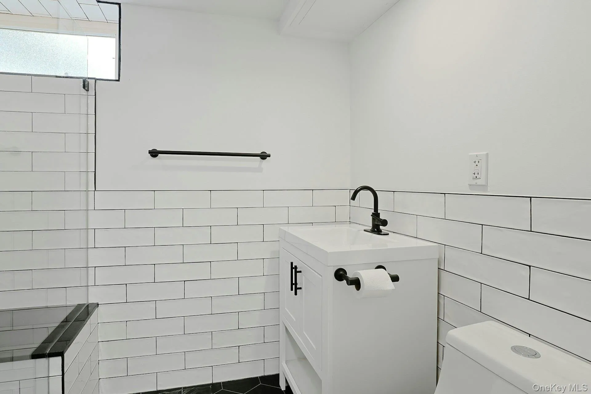 bathroom with walk-in shower bathroom with walk-in shower