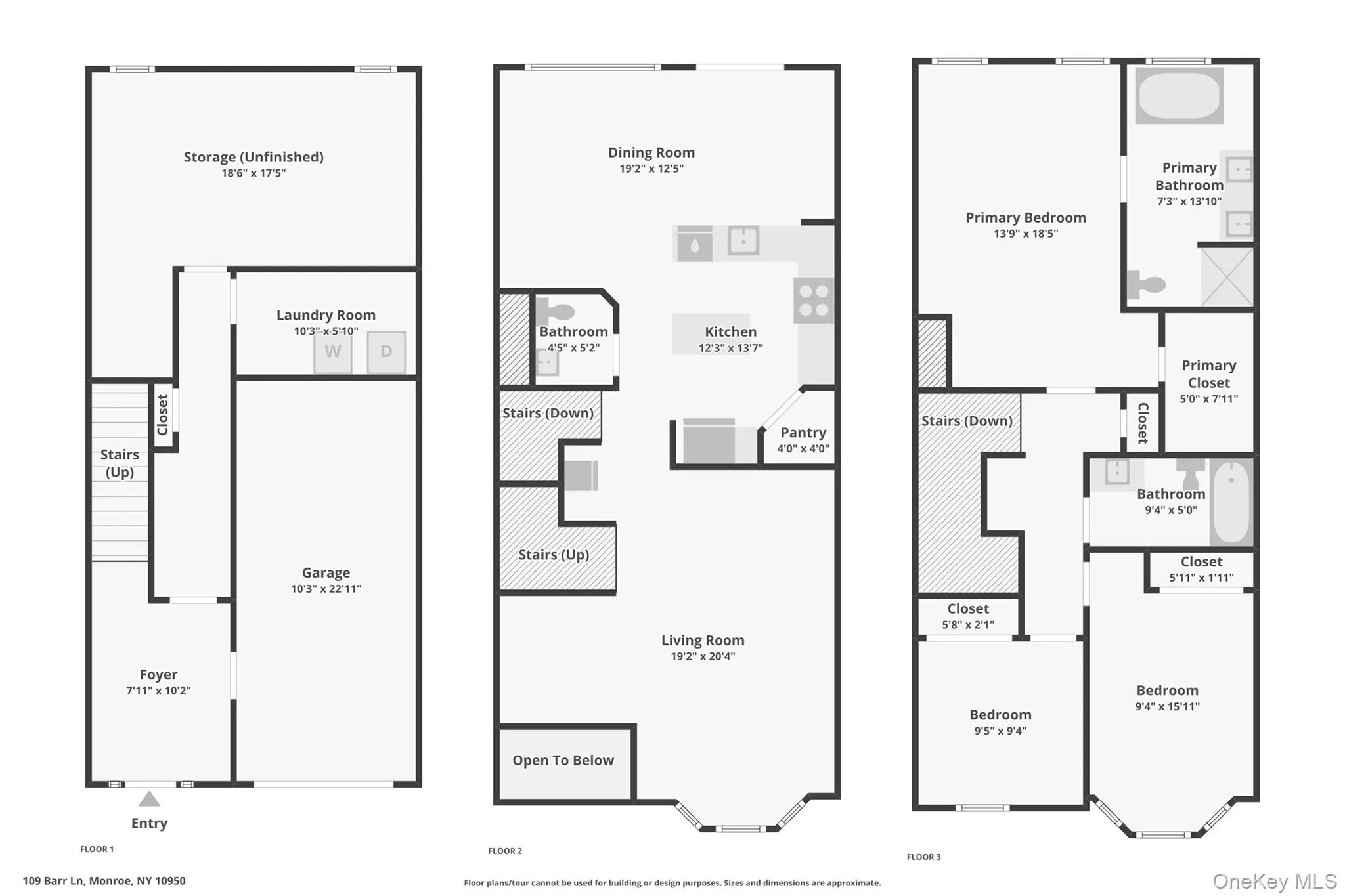 Combined floor plan Combined floor plan