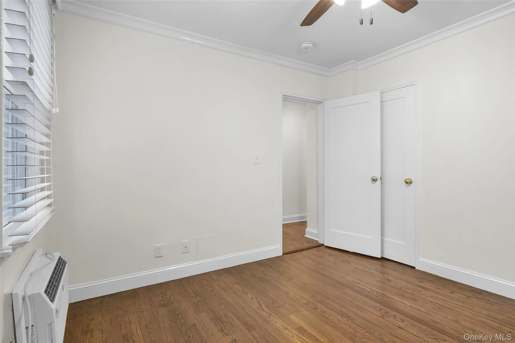 Bedroom two with a closet. Bedroom two with a closet.