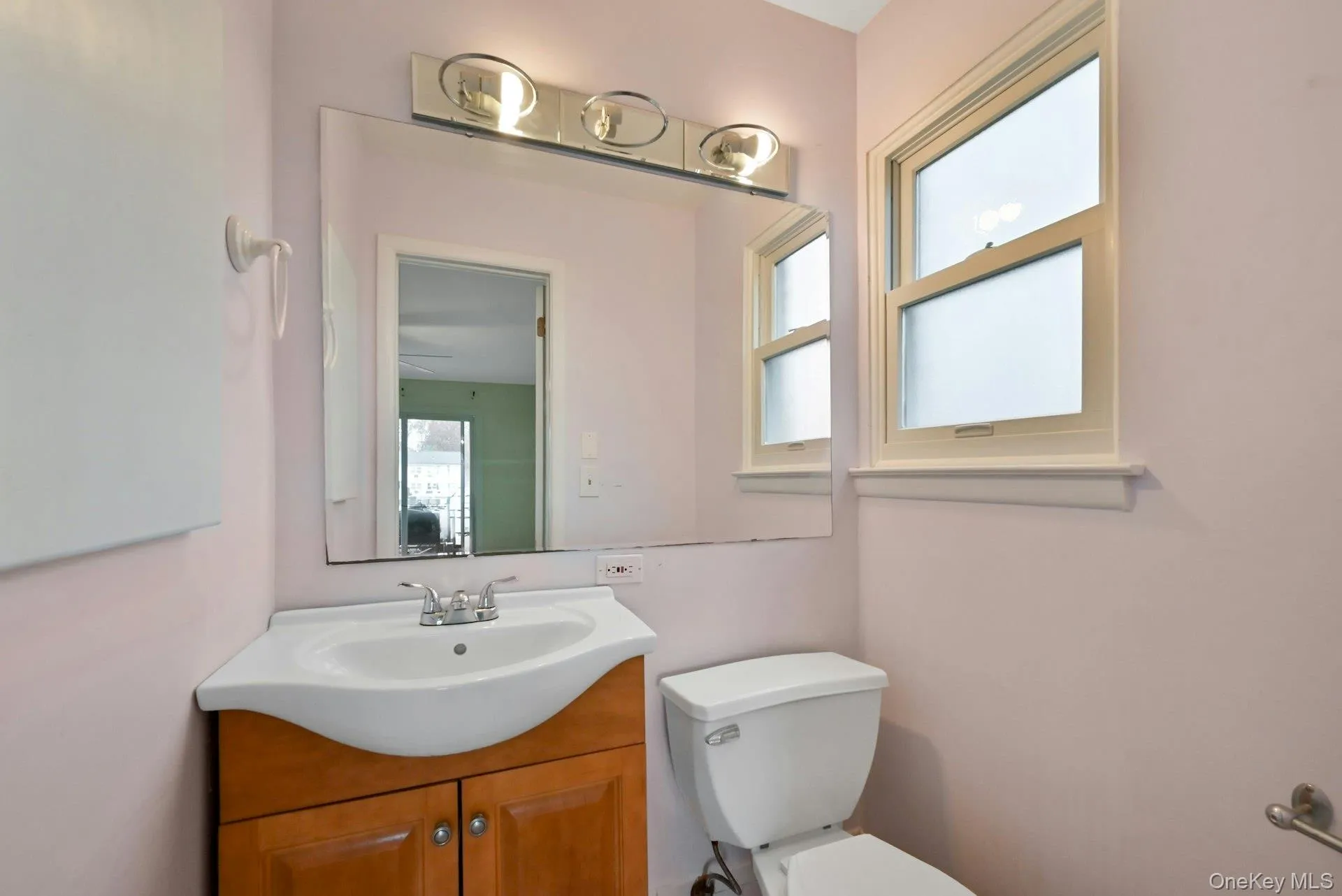 Bathroom with vanity and toilet Bathroom with vanity and toilet