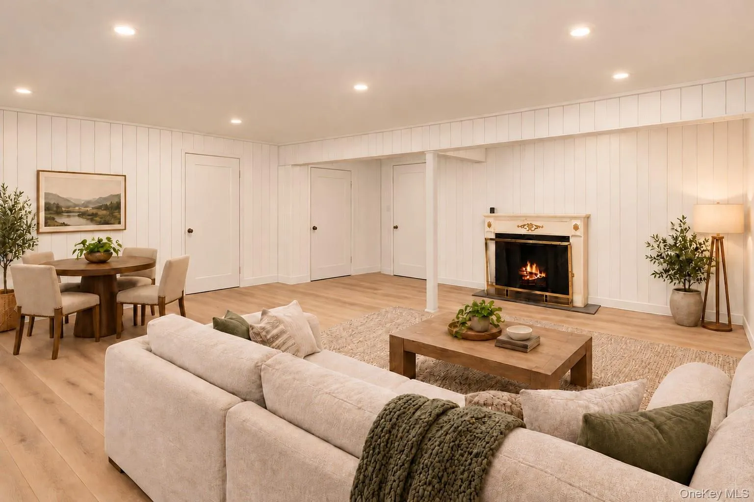 What the lower level could become (virtual rendering of renovation potential) What the lower level could become (virtual rendering of renovation potential)