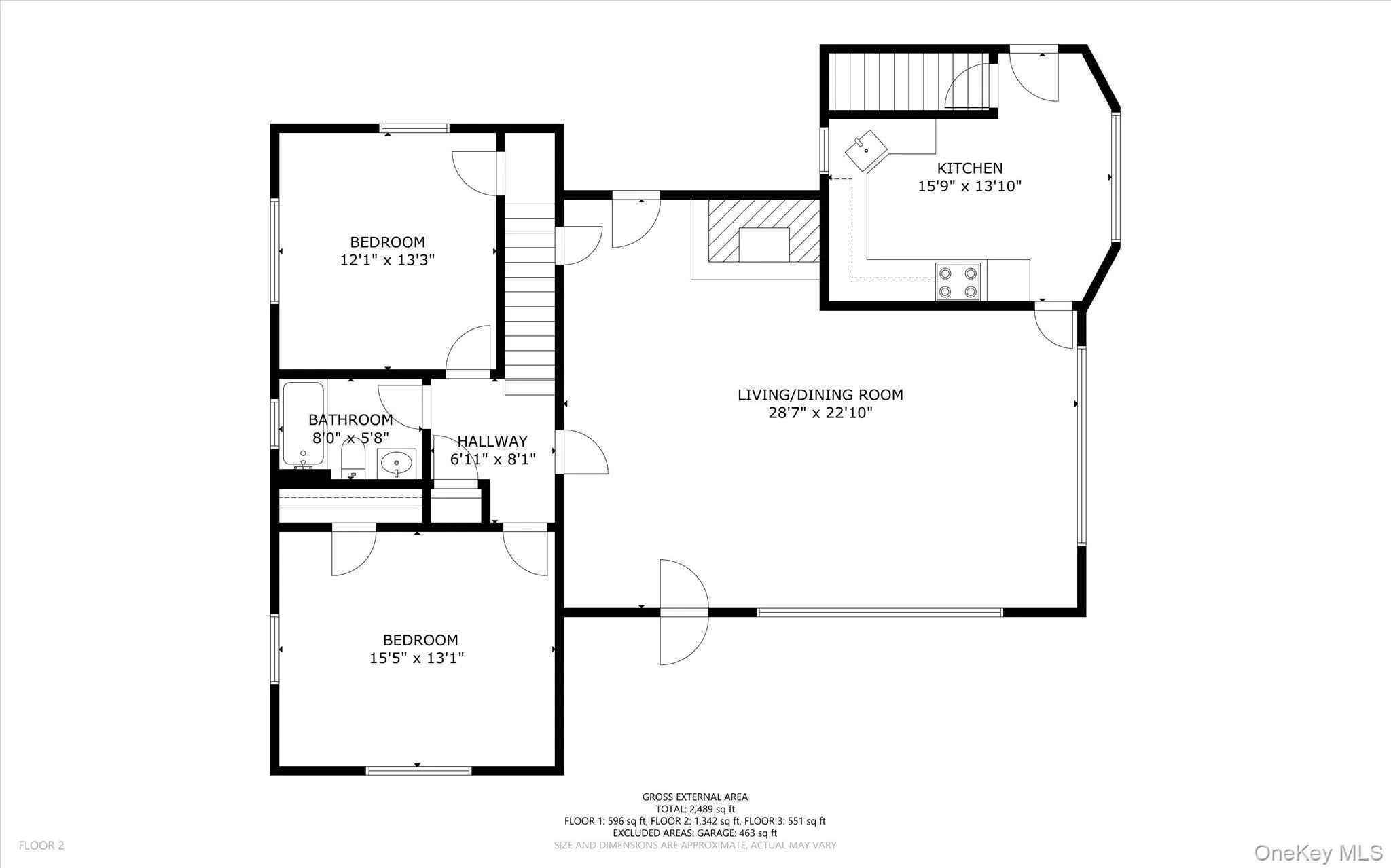 Main level floor plan Main level floor plan