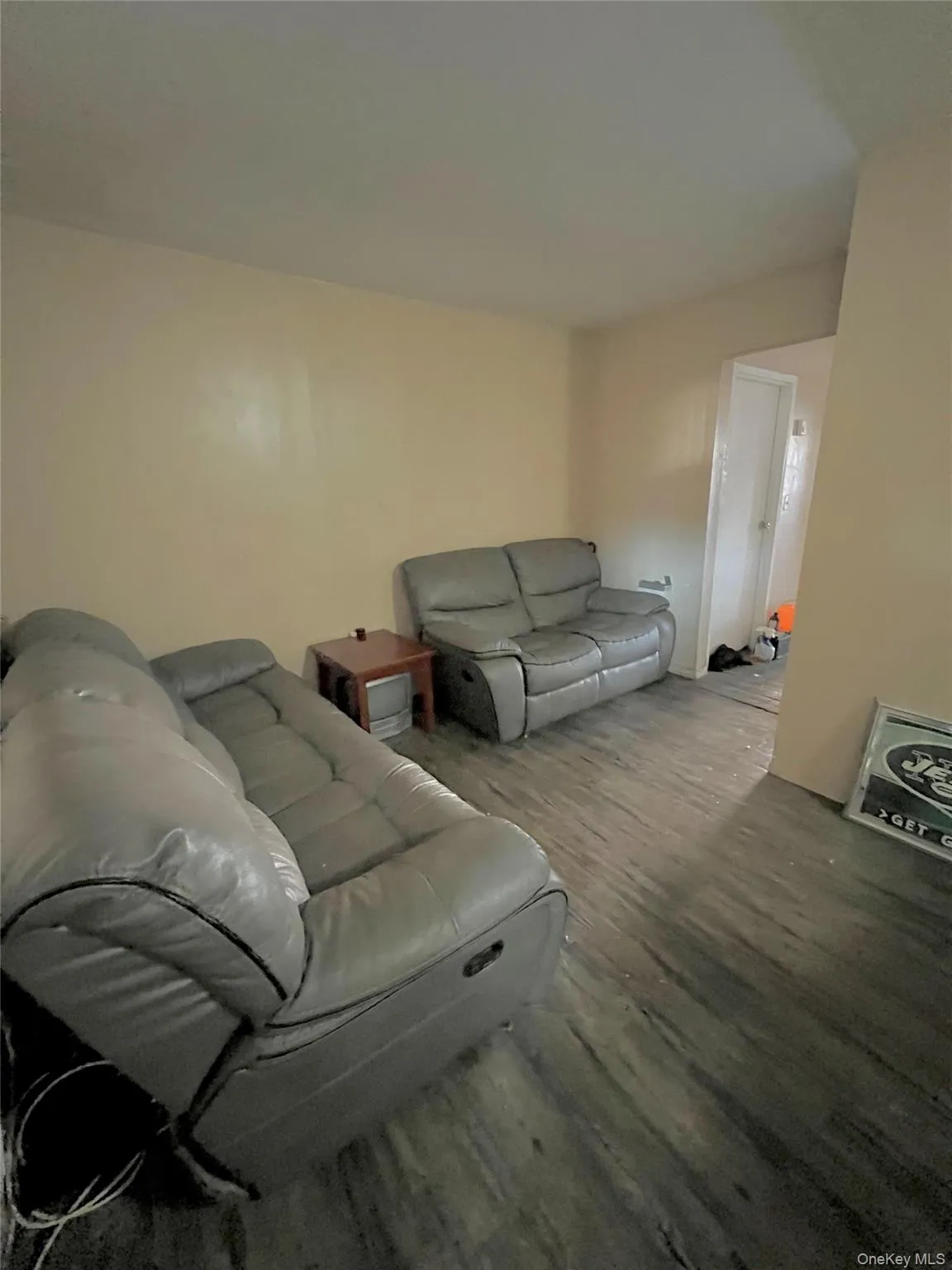 Living room featuring wood finished floors Living room featuring wood finished floors