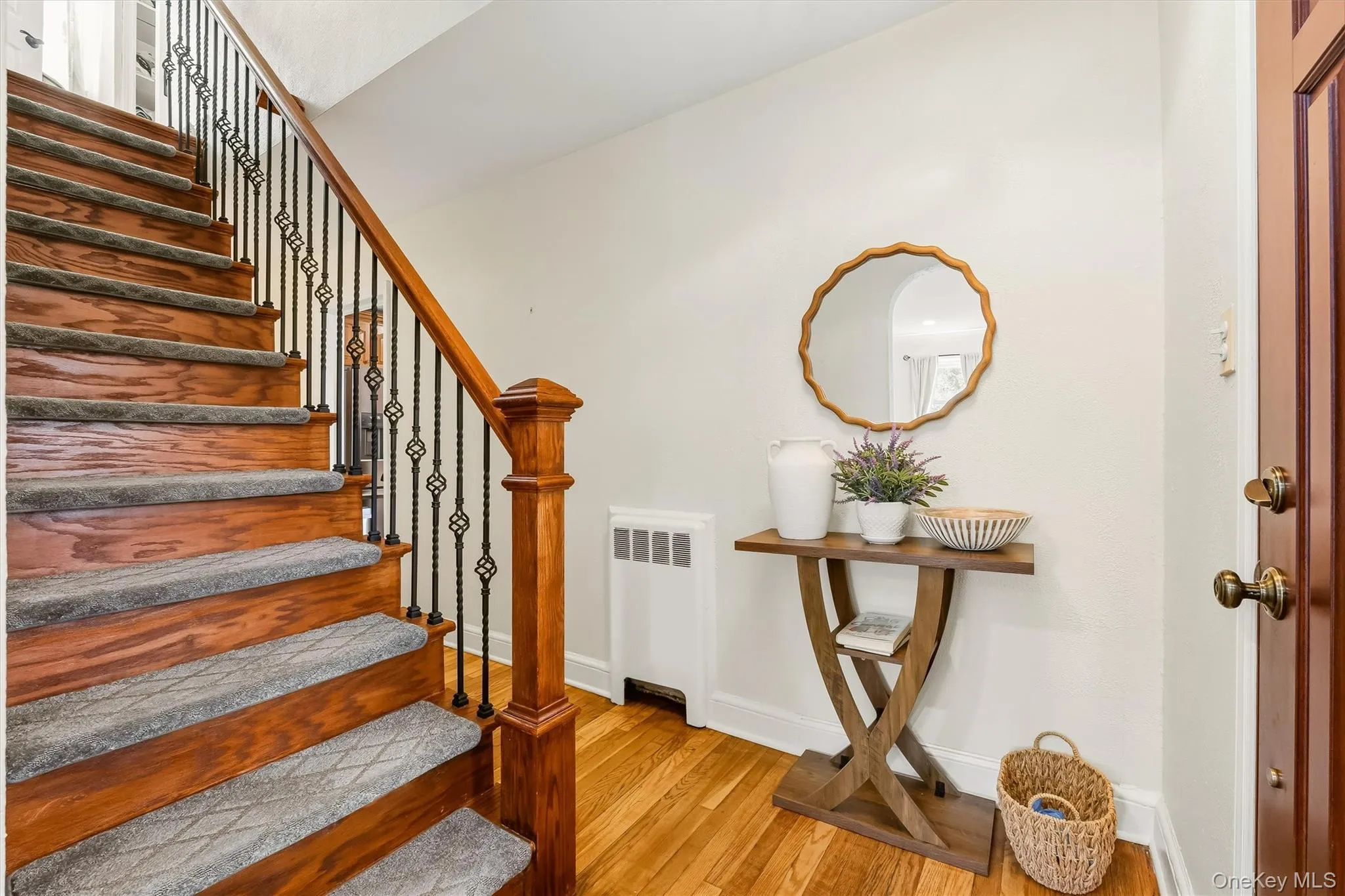 The entry foyer provides a natural transition into the home's inviting living spaces. The entry foyer provides a natural transition into the home's inviting living spaces.