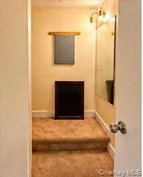 Hallway into unit Hallway into unit