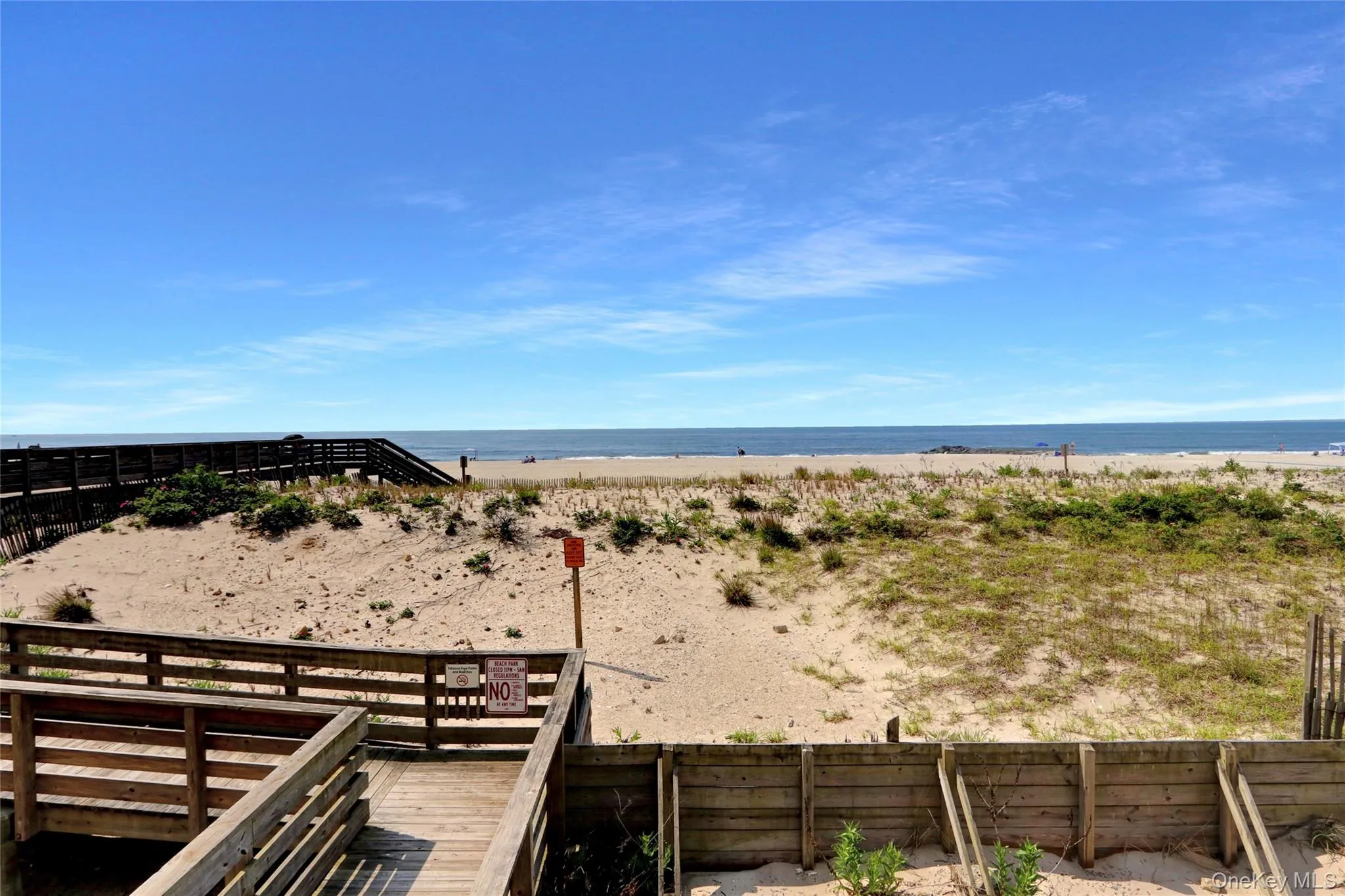 Ramp From Building Onto Beach. Ramp From Building Onto Beach.