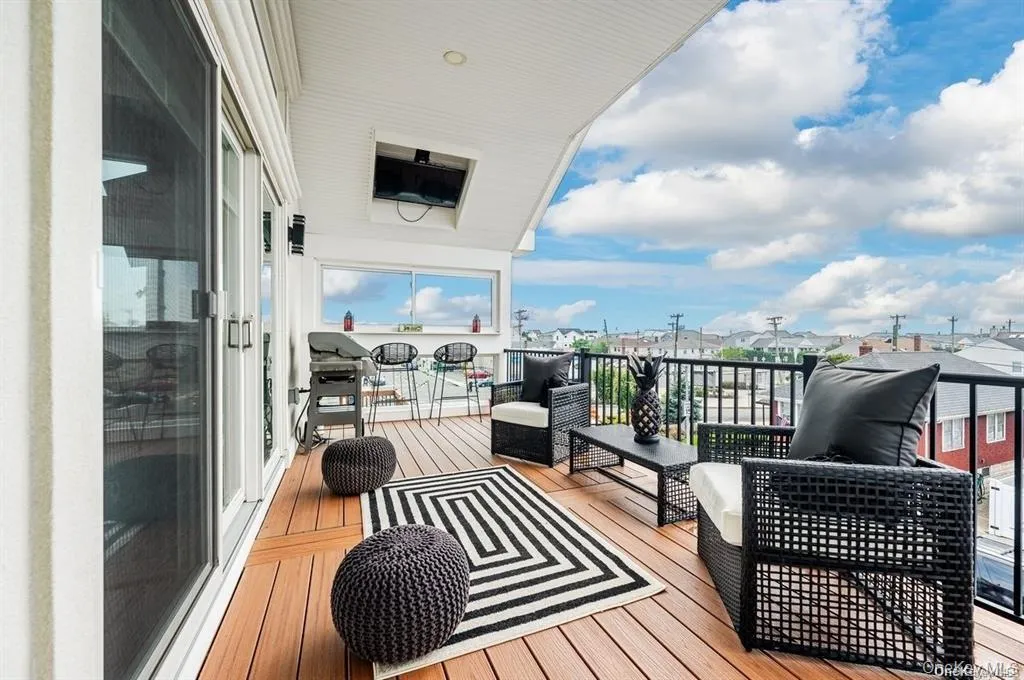 Deck with grilling area and Ocean view Deck with grilling area and Ocean view