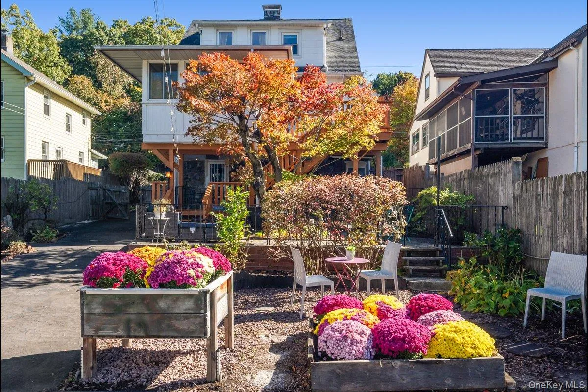 A pocket garden with raised beds is perfect for the urban gardener. A pocket garden with raised beds is perfect for the urban gardener.