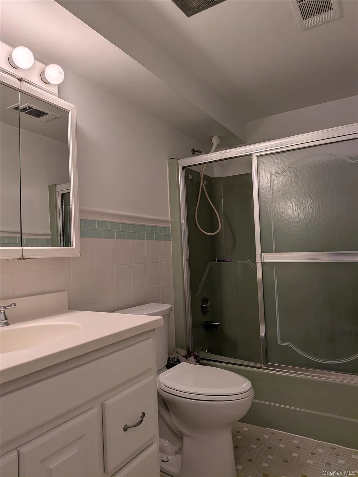 Updated vanity, medicine cabinet Updated vanity, medicine cabinet