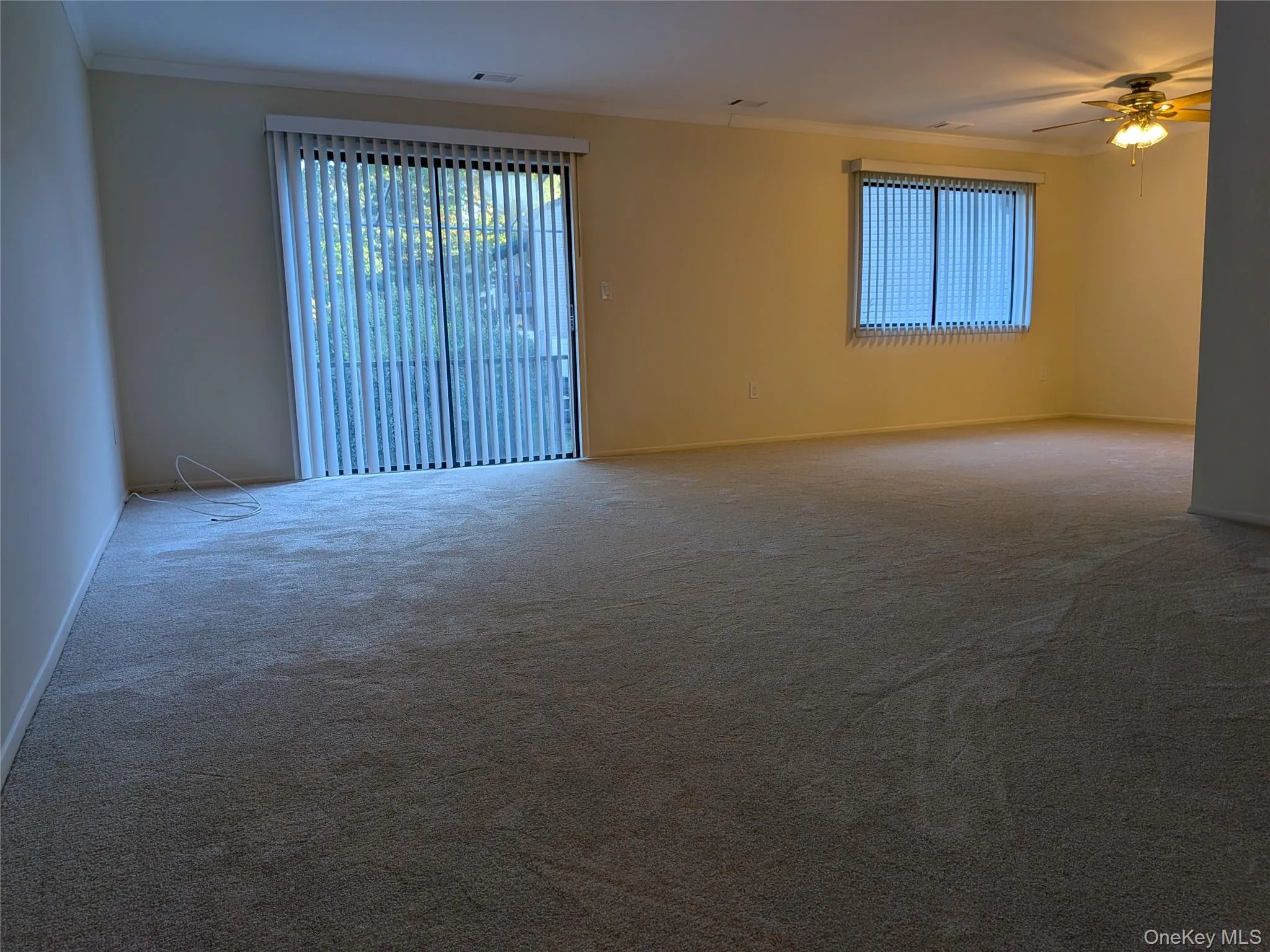 Very spacious living room, sliding glass doors to balcony Very spacious living room, sliding glass doors to balcony