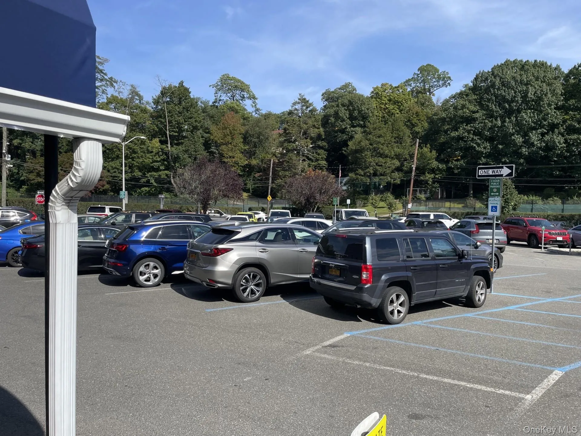 Convenient Public and merchant parking Convenient Public and merchant parking